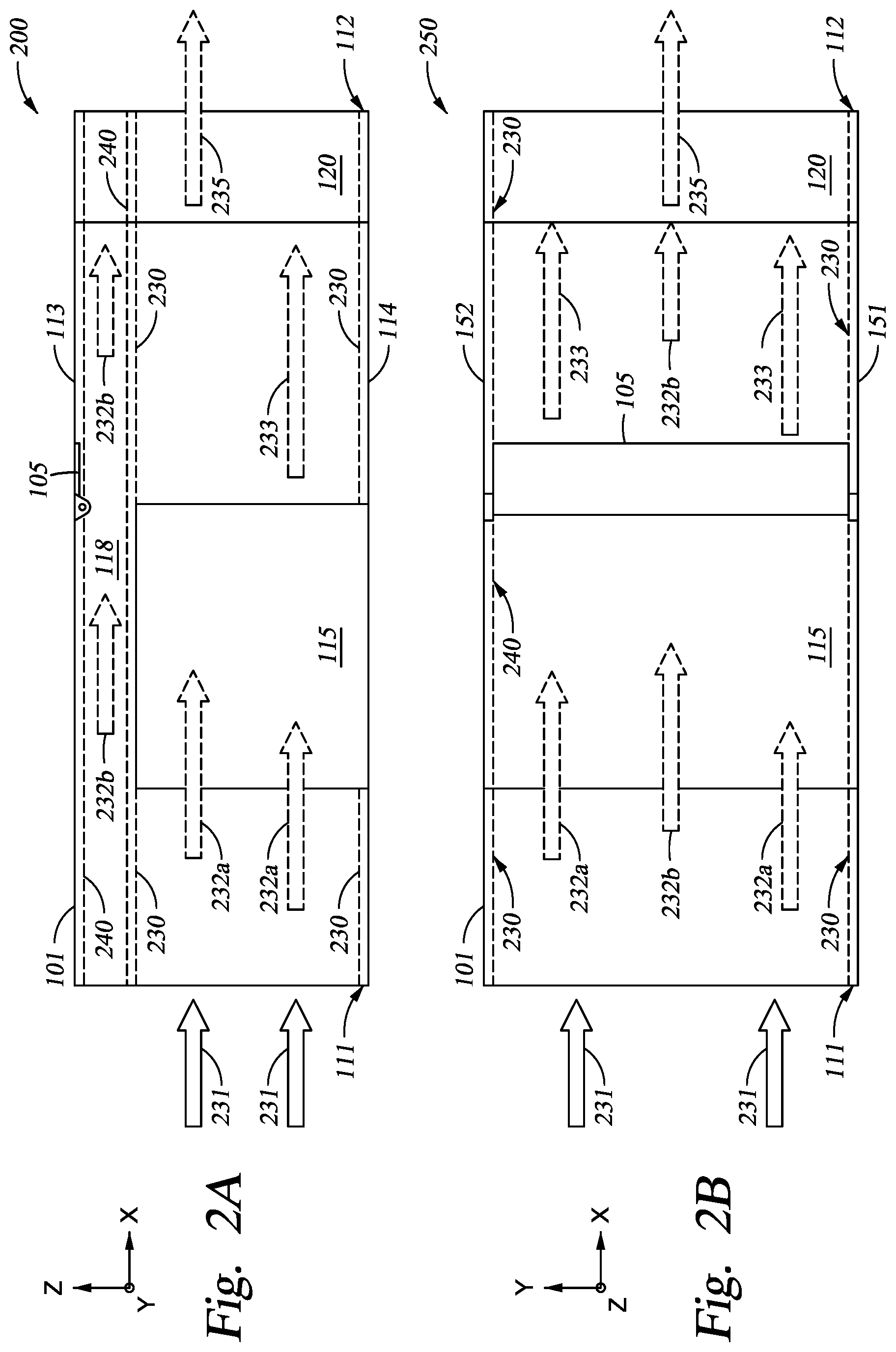 Patent US11778771 Figure 2 – Airflow control louver for bidirectional airflow cooling