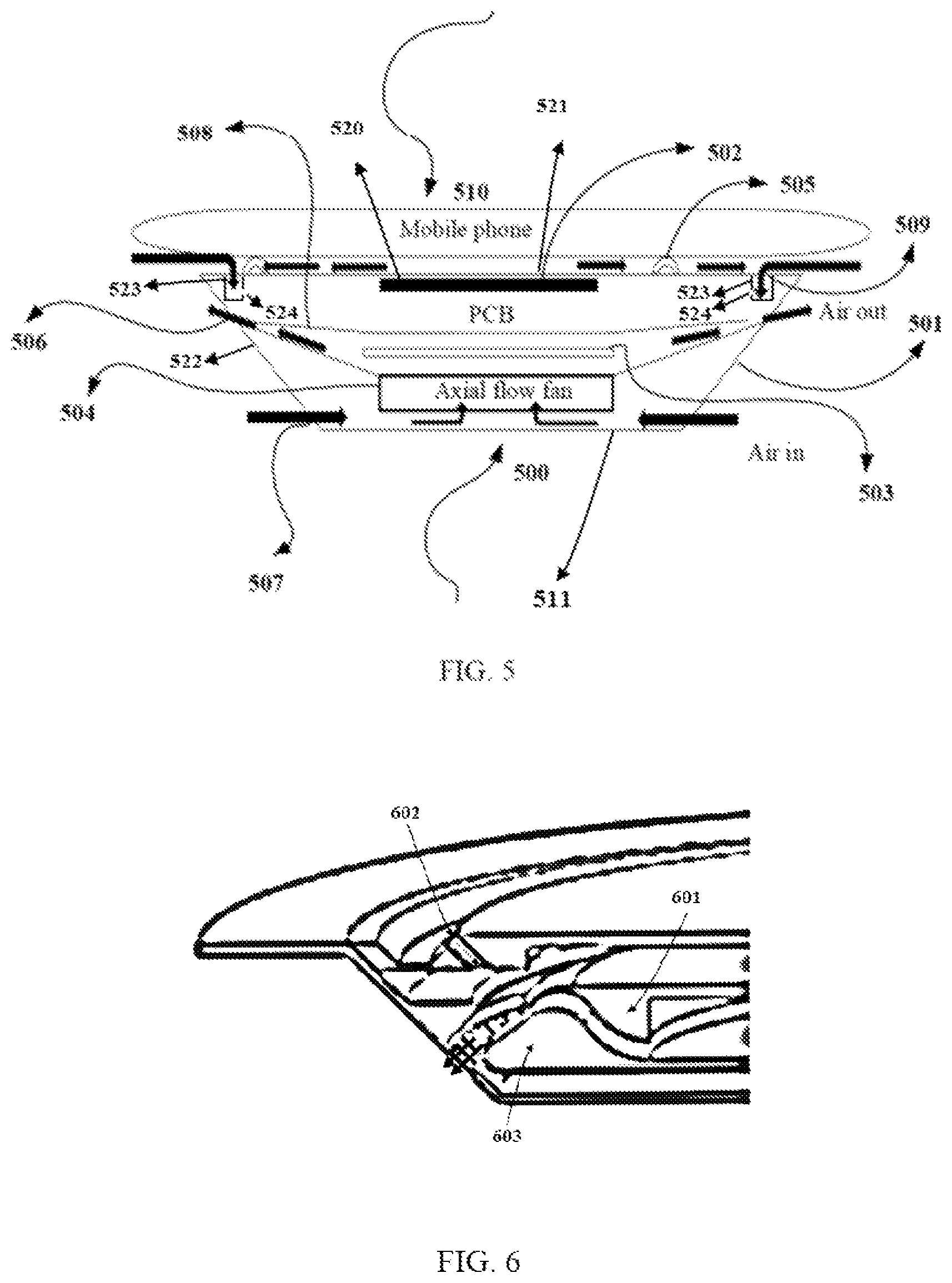 Patent US11778772 Figure 4 – Wireless charging device
