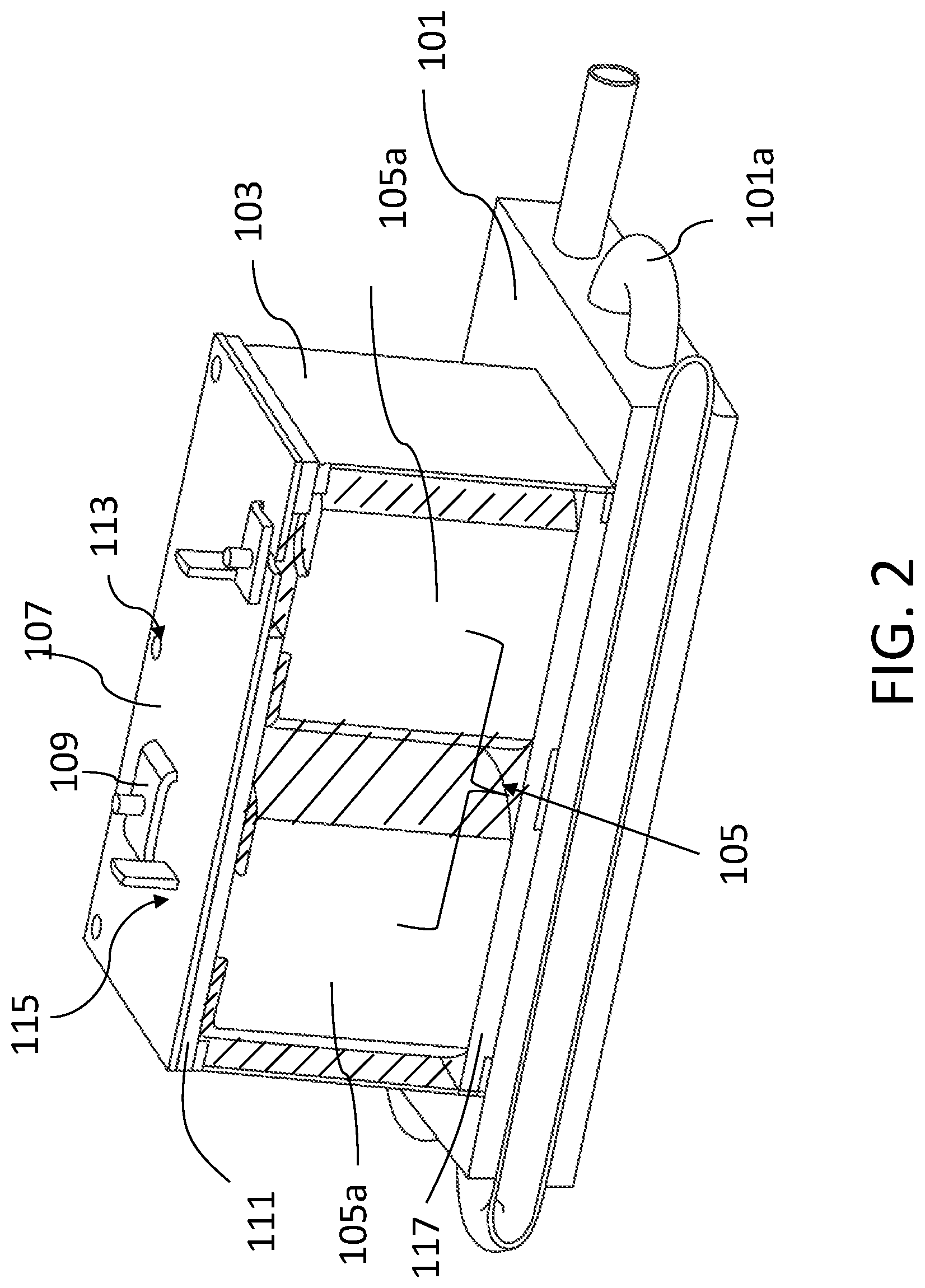 Patent US11778773 Figure 2 – Choke structure with water cooling