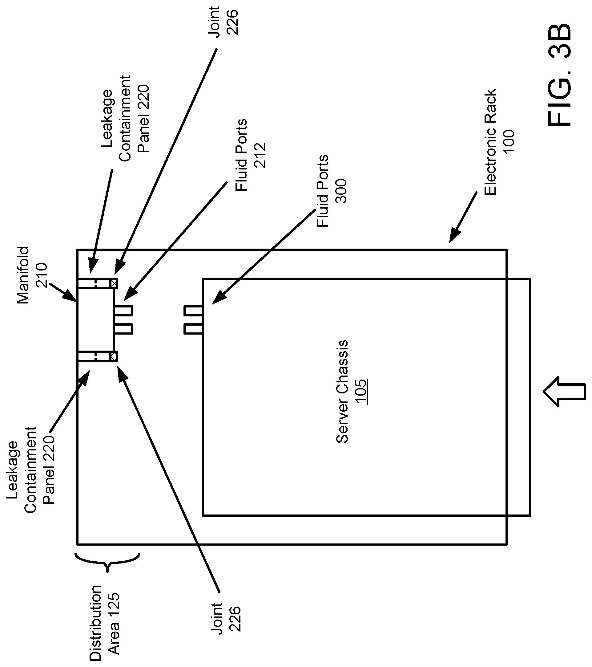 Patent US11778777 Figure 7 – Electronics rack distribution system with leaking detection unit