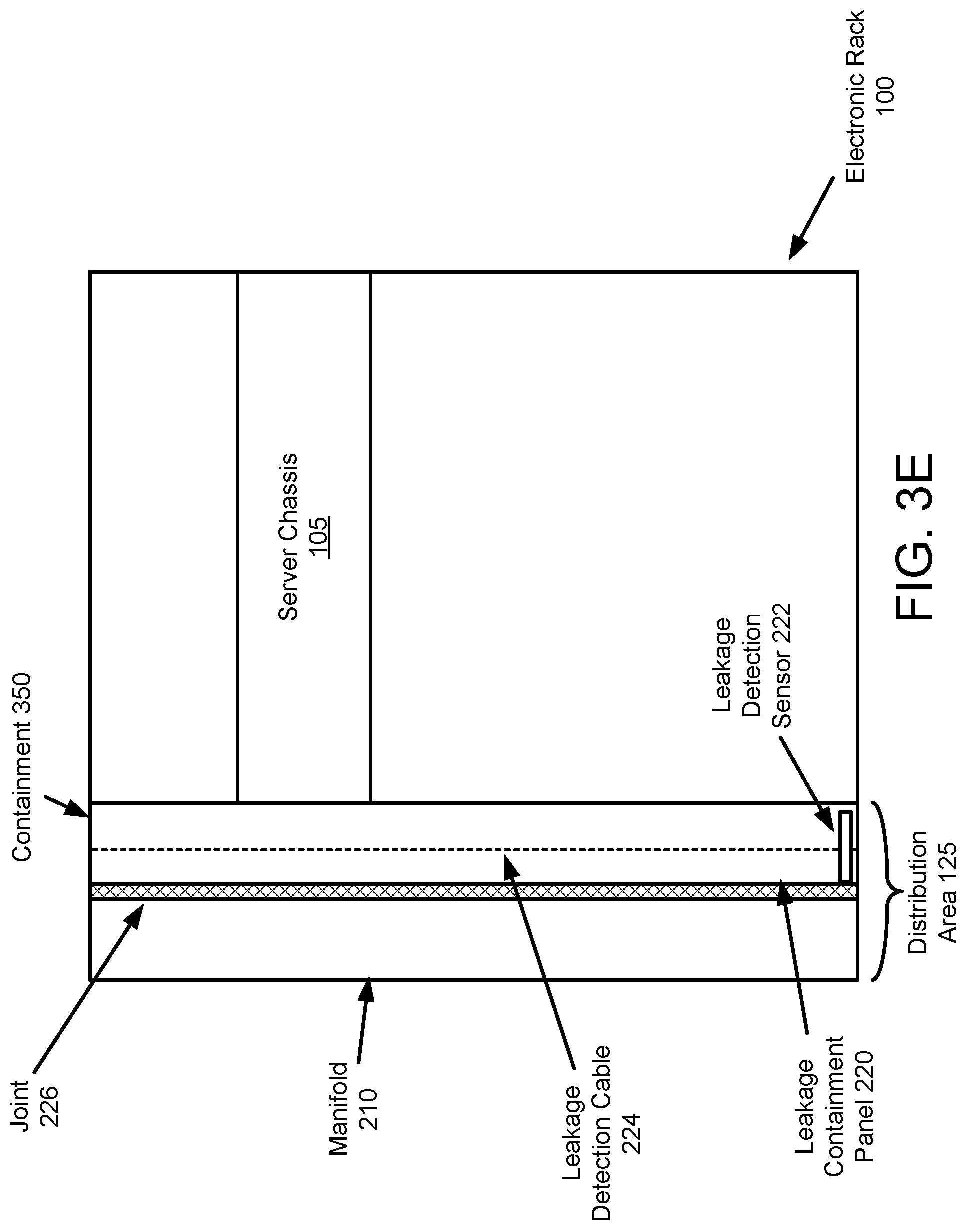 Patent US11778777 Figure 10 – Electronics rack distribution system with leaking detection unit