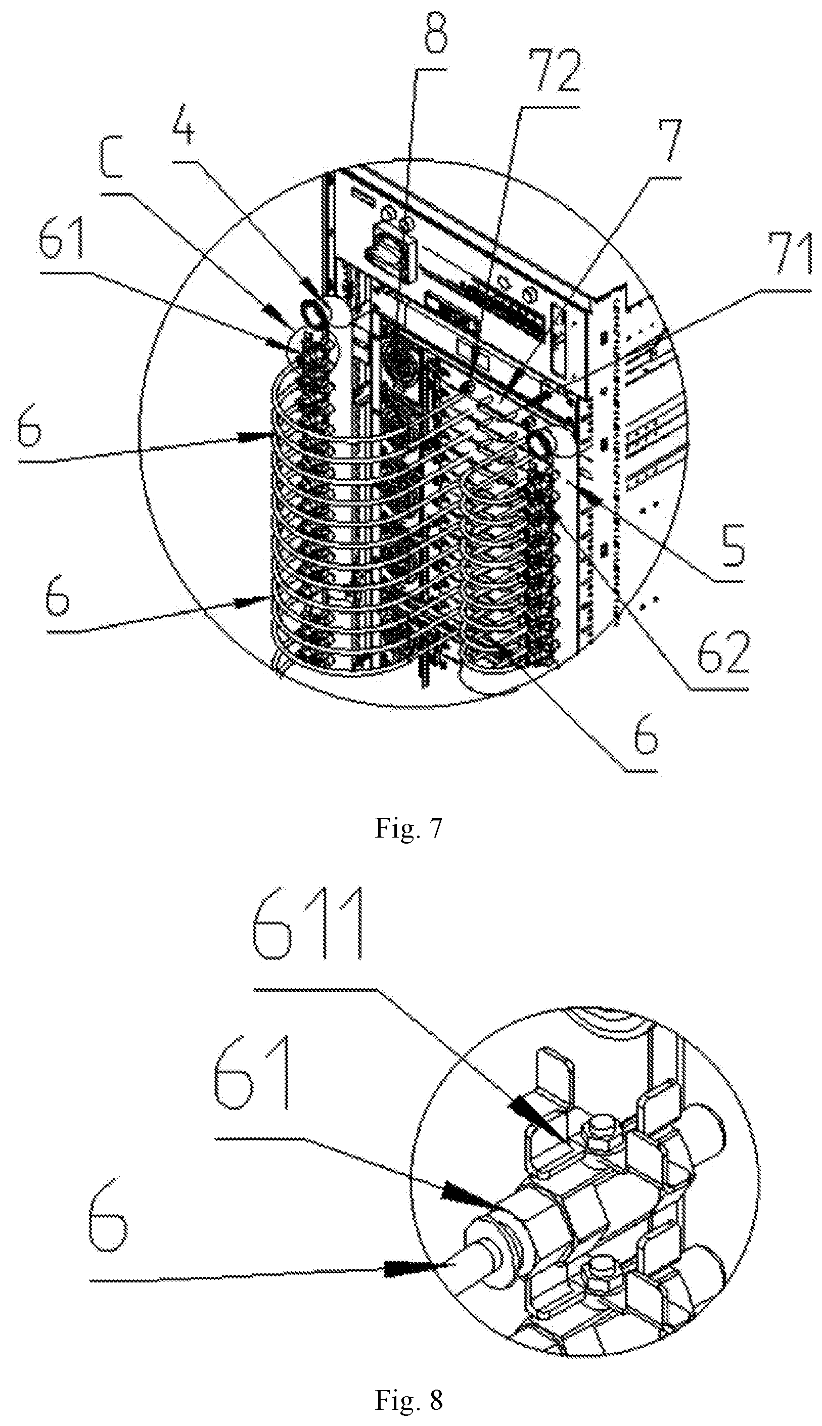 Patent US11778778 Figure 7 – Liquid-cooled container equipment