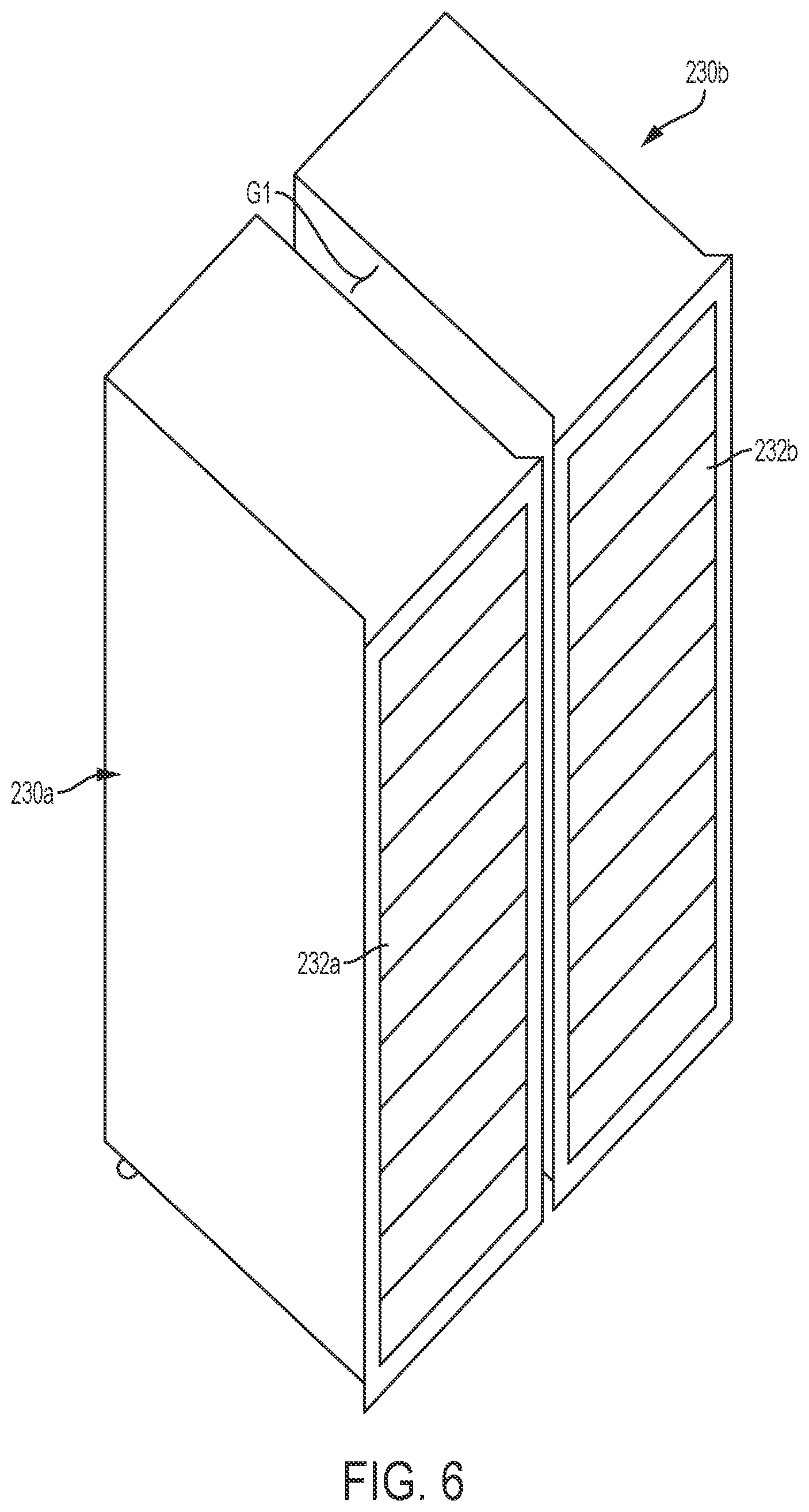 Patent US11778788 Figure 5 – Self-expanding gap filler for decreasing air leakage between adjacent elements in a data center