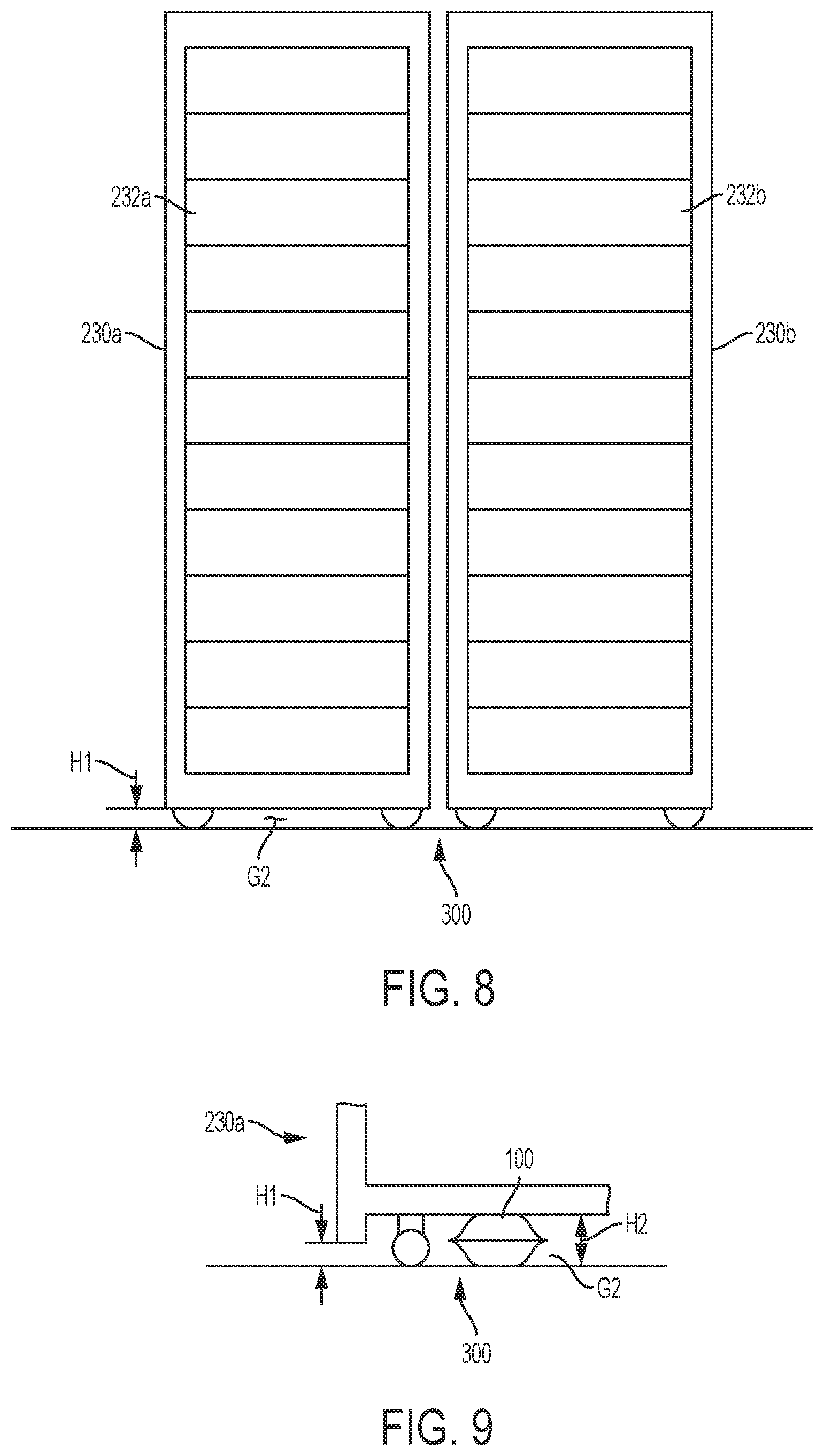 Patent US11778788 Figure 7 – Self-expanding gap filler for decreasing air leakage between adjacent elements in a data center