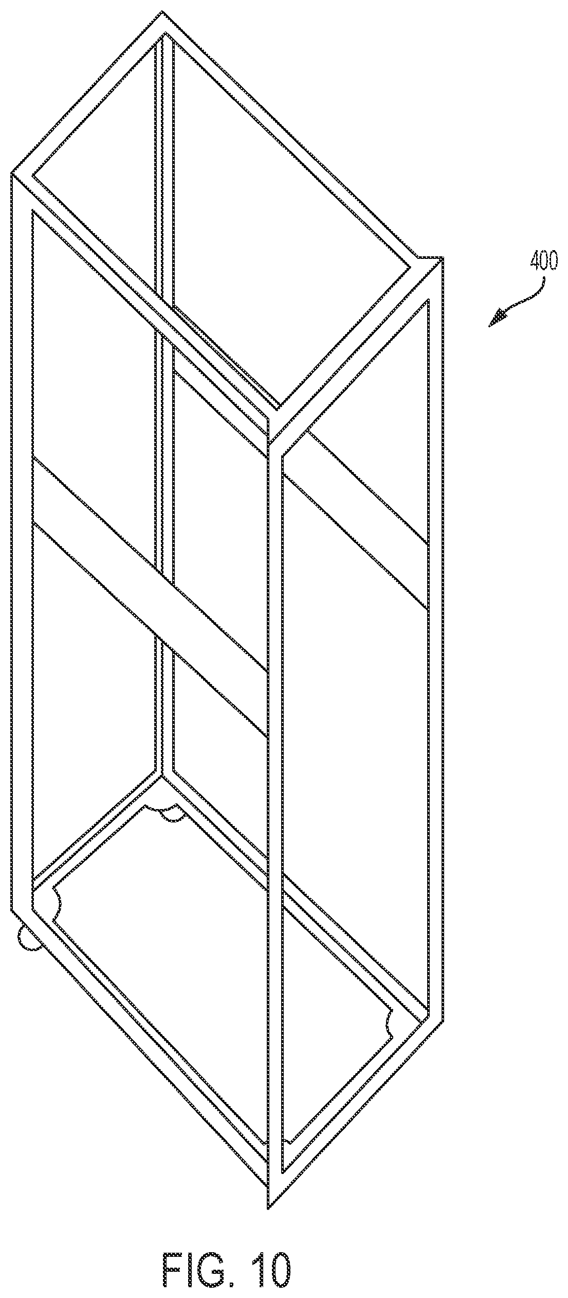 Patent US11778788 Figure 8 – Self-expanding gap filler for decreasing air leakage between adjacent elements in a data center