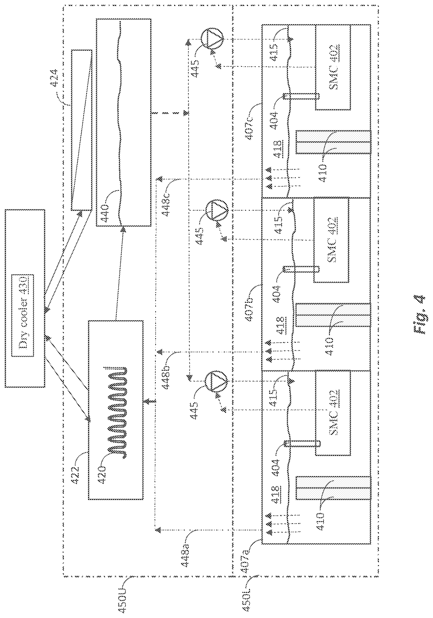 Patent US11778791 Figure 3 – Two phase containment system for servers