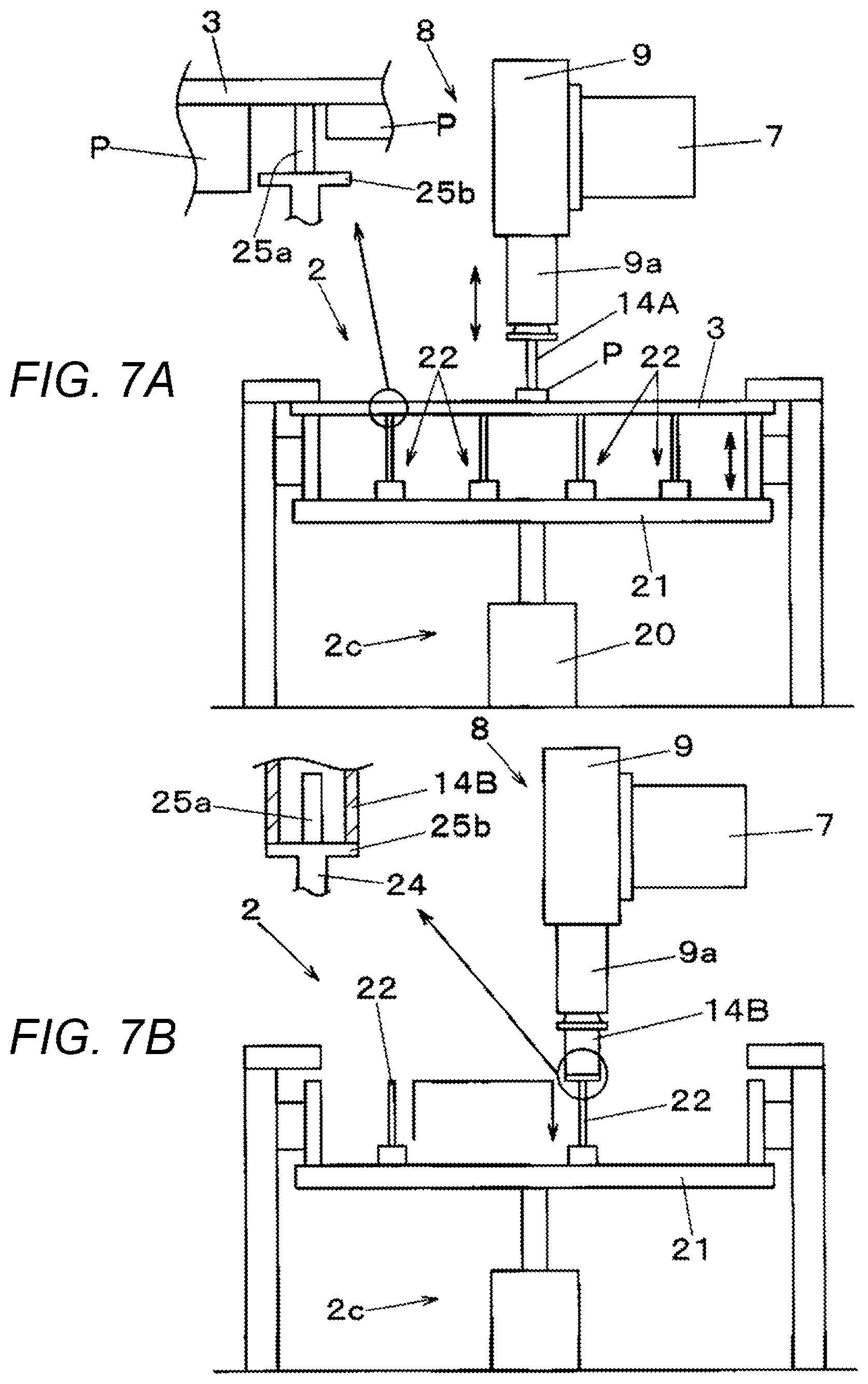 Patent US11778796 Figure 7 – Support pin arrangement determination assisting apparatus