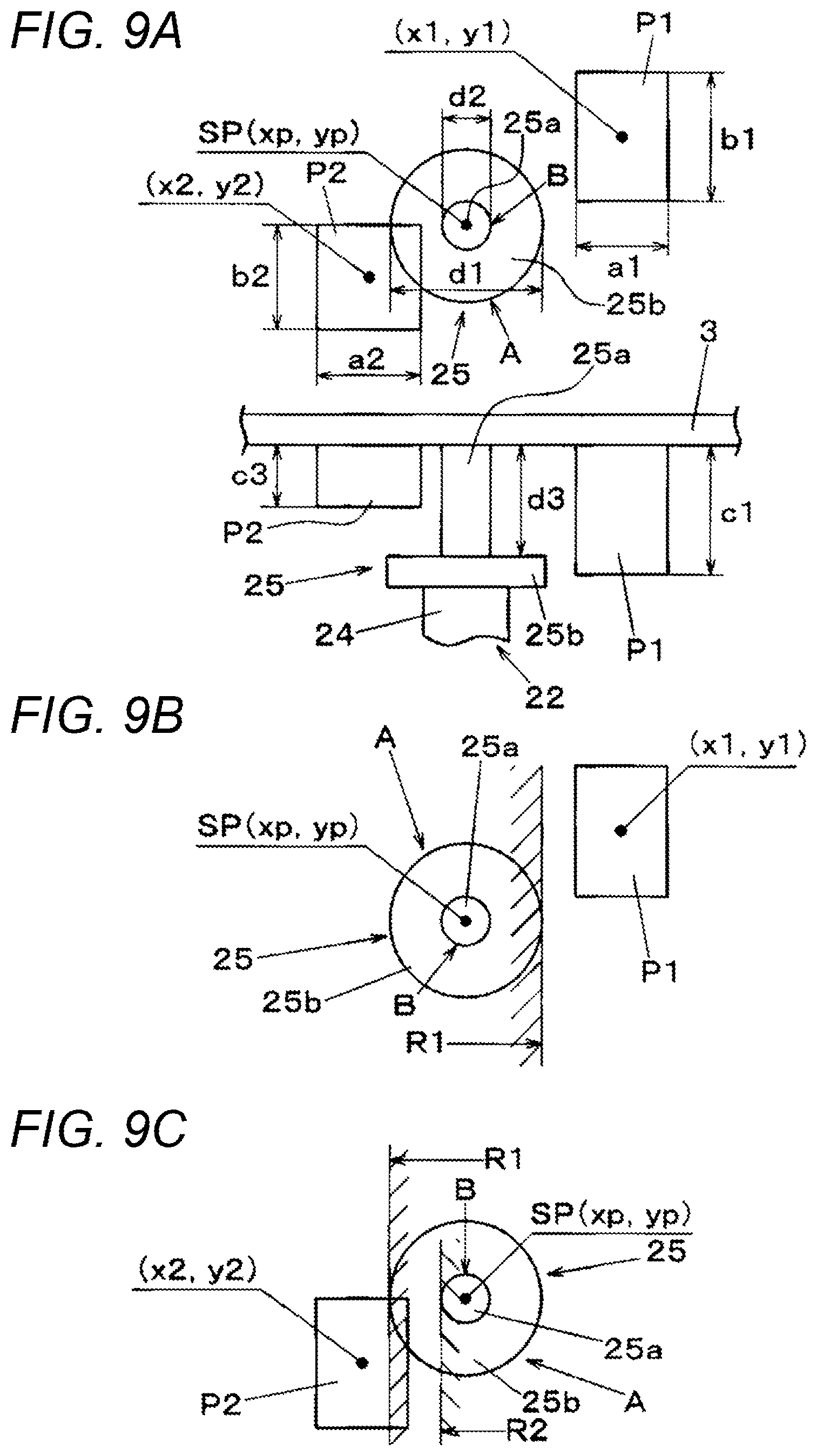 Patent US11778796 Figure 9 – Support pin arrangement determination assisting apparatus