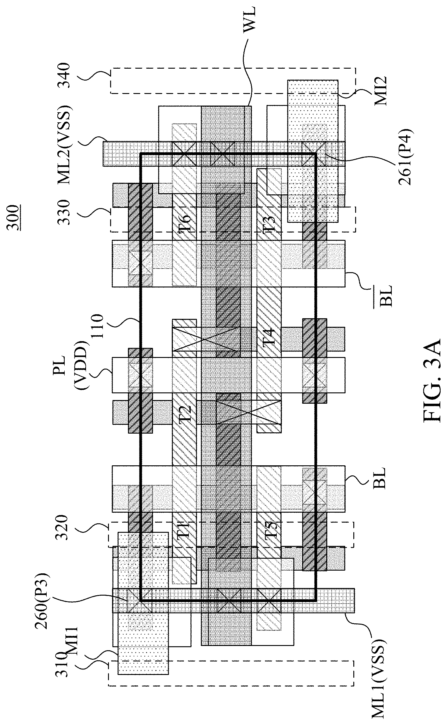 Patent US11778802 Figure 7 – SRAM cell word line structure with reduced RC effects