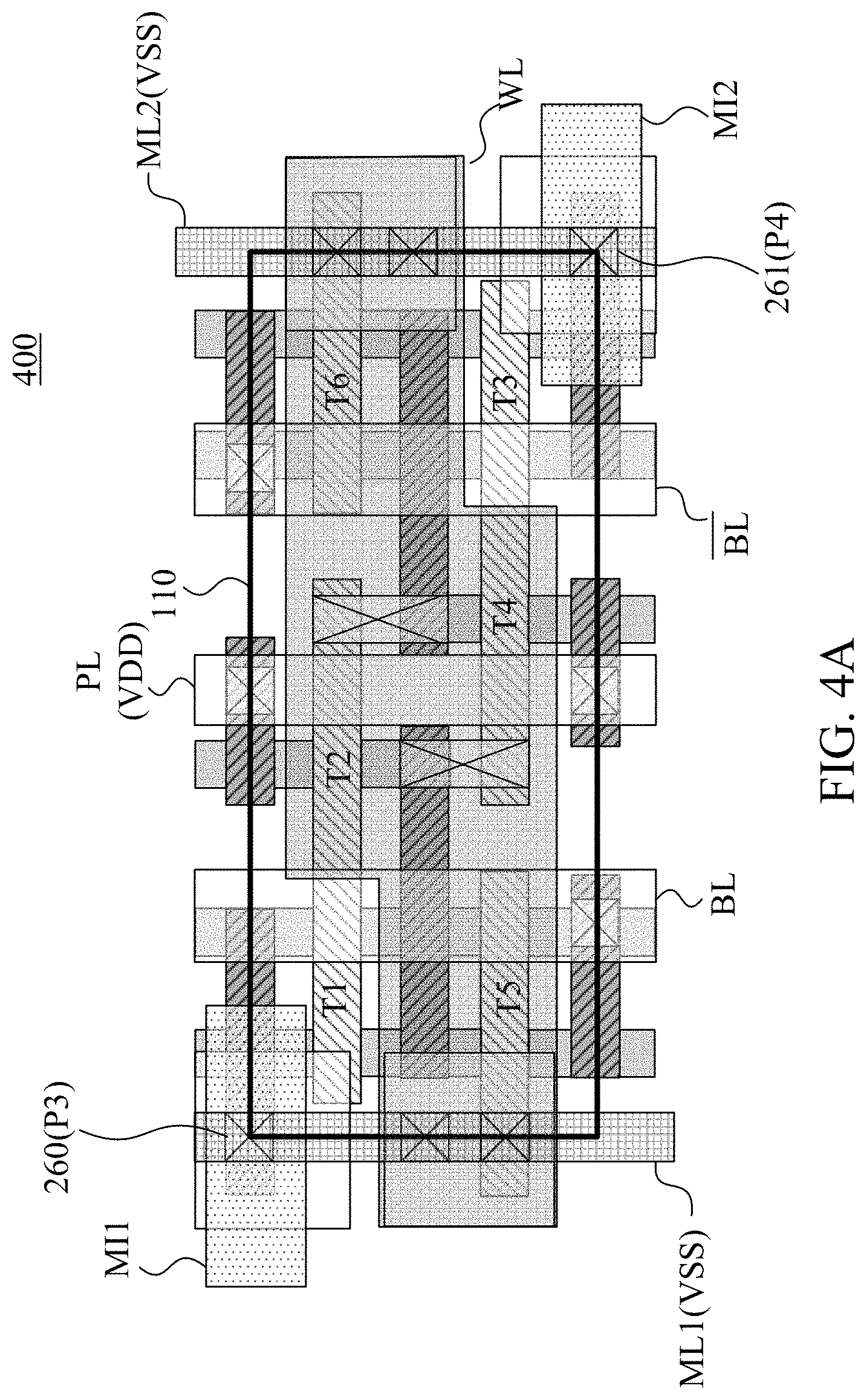 Patent US11778802 Figure 9 – SRAM cell word line structure with reduced RC effects