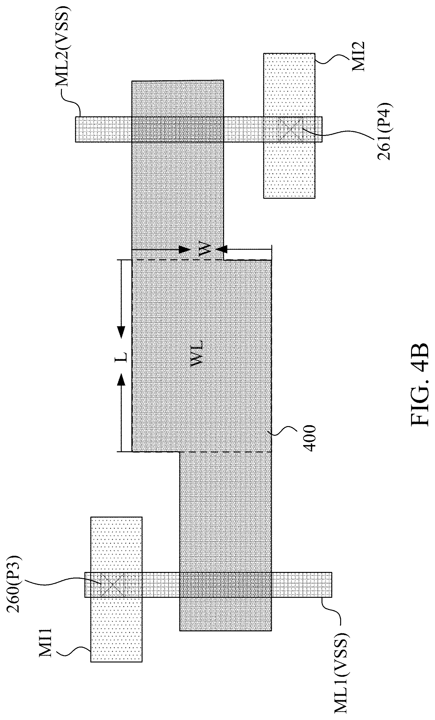Patent US11778802 Figure 10 – SRAM cell word line structure with reduced RC effects