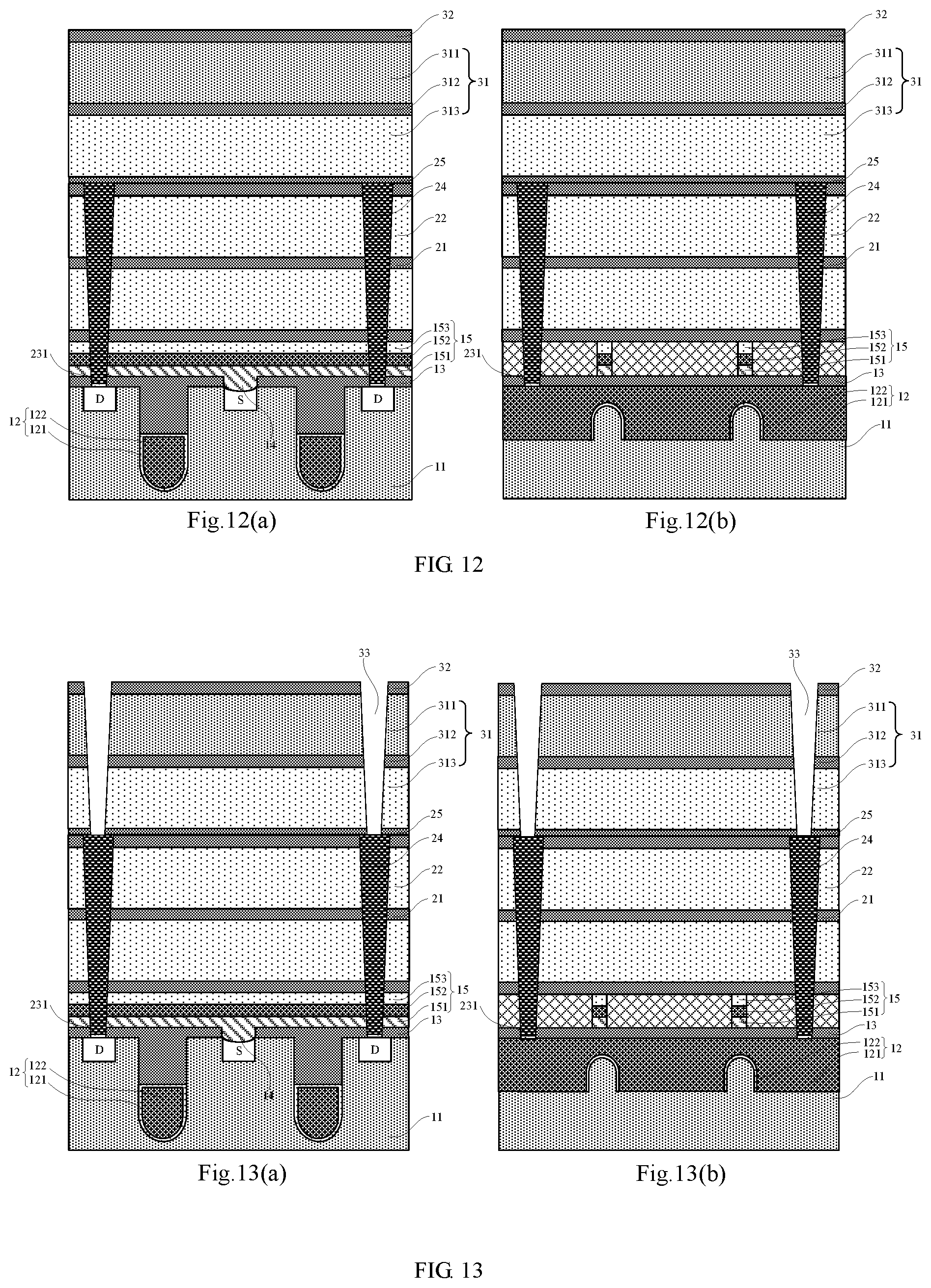 Patent US11778804 Figure 6 – Capacitor array structure and fabrication method thereof