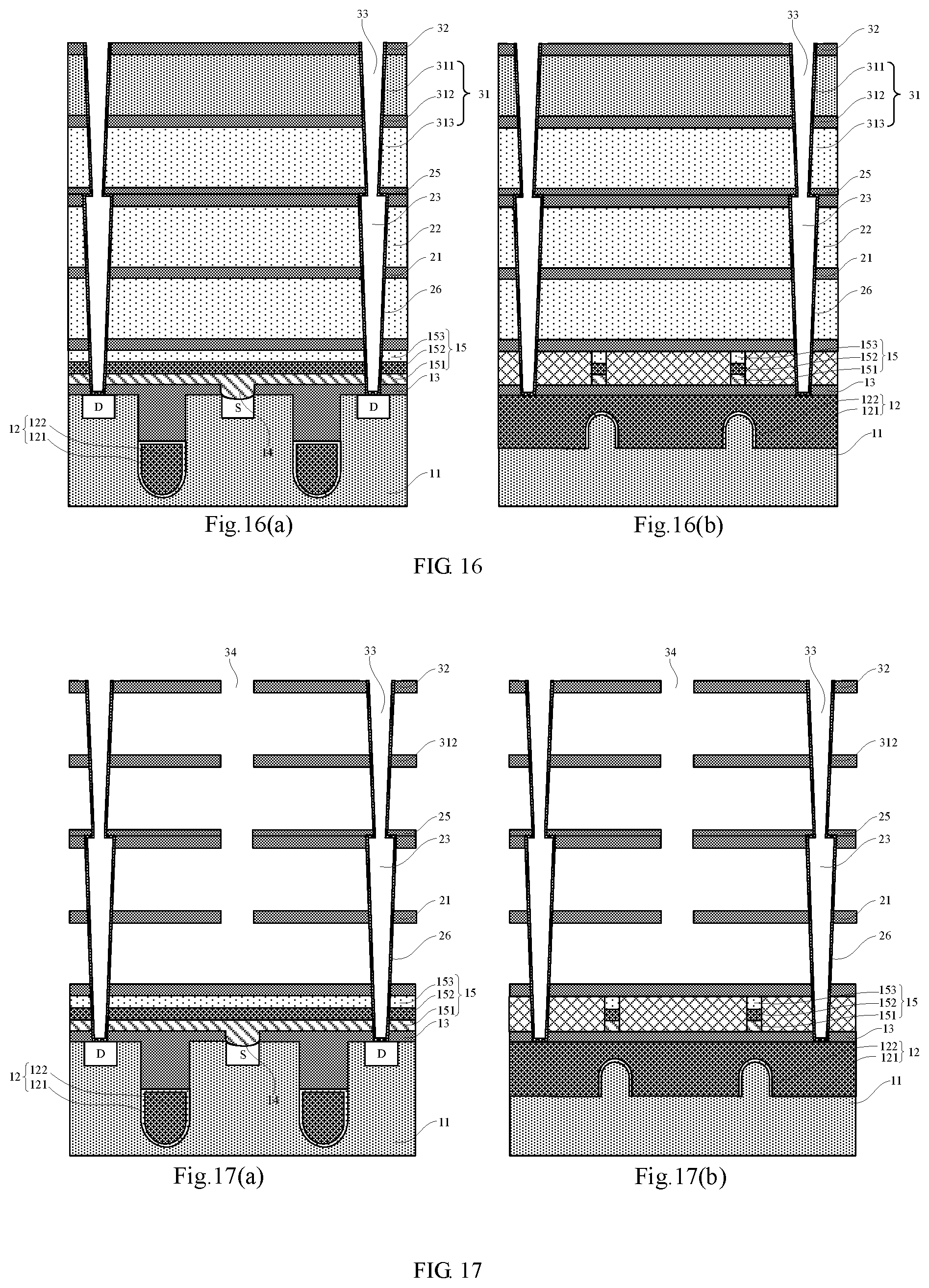 Patent US11778804 Figure 8 – Capacitor array structure and fabrication method thereof