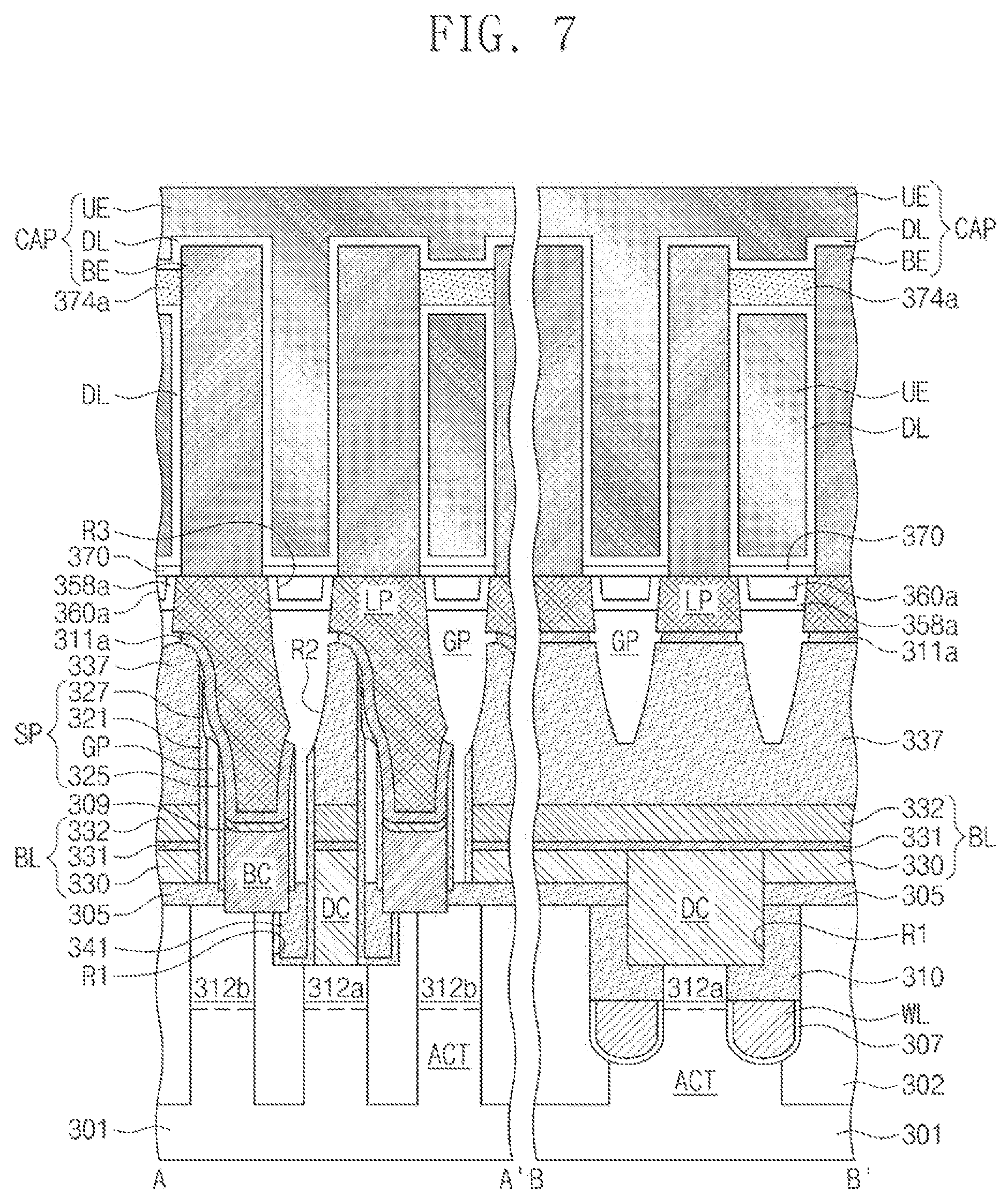 Patent US11778805 Figure 10 – Semiconductor memory devices and methods of fabricating the same