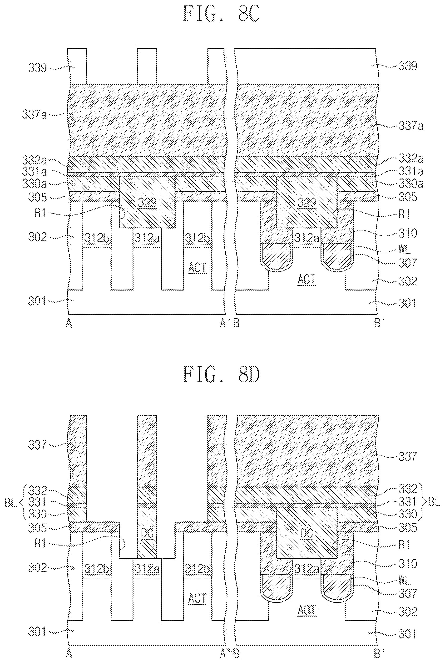 Patent US11778805 Figure 12 – Semiconductor memory devices and methods of fabricating the same