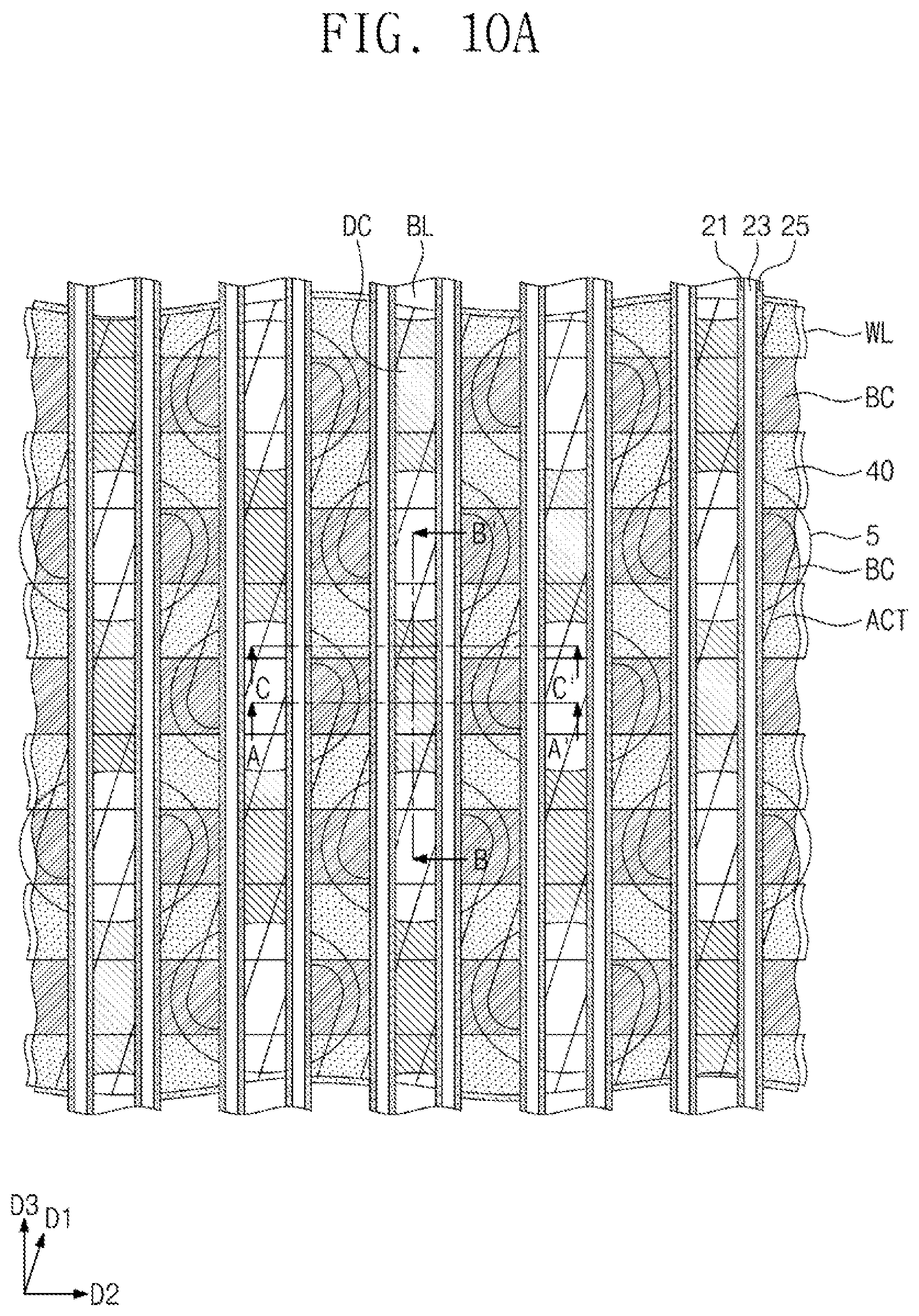 Patent US11778807 Figure 20 – Semiconductor memory device and method of fabricating the same