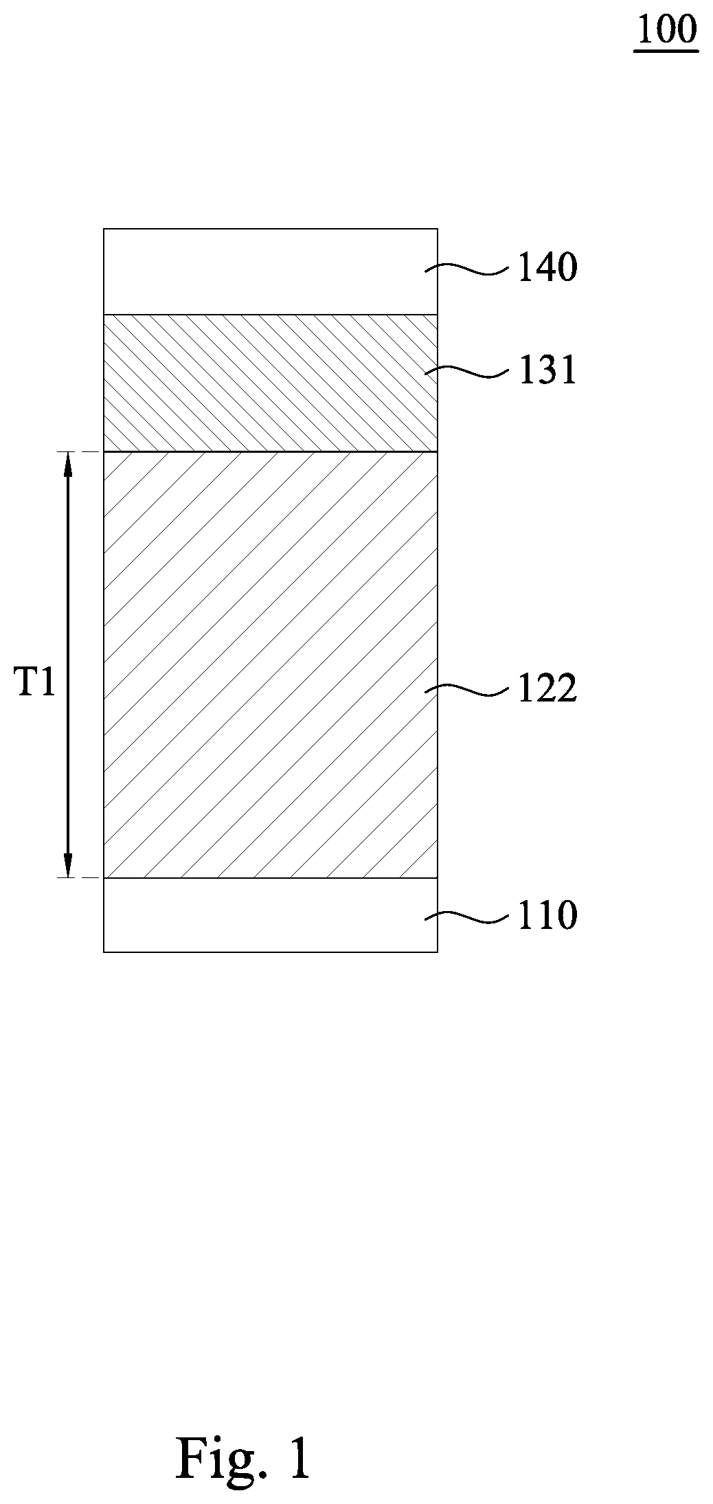 Patent US11778809 Figure 1 – Capcitor structure and method of forming thereof