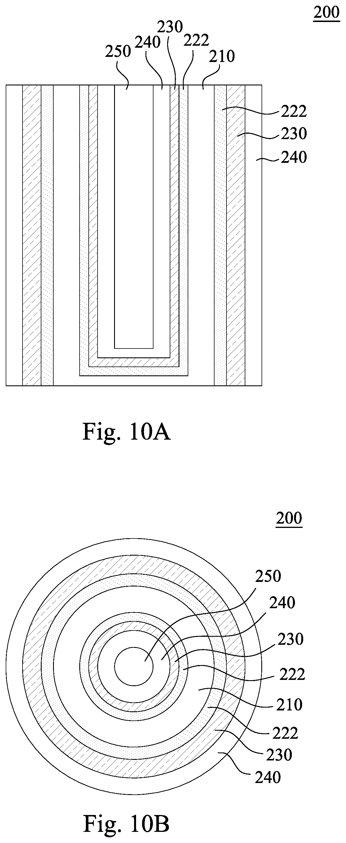 Patent US11778809 Figure 10 – Capcitor structure and method of forming thereof