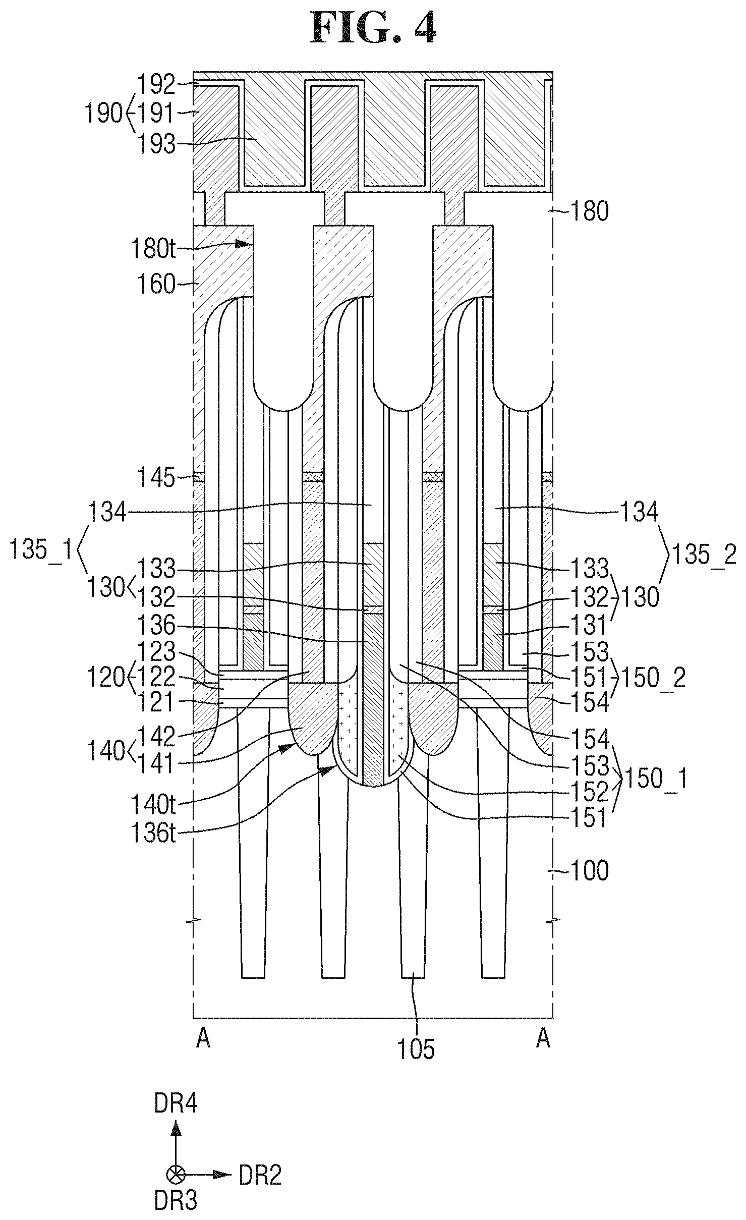 Patent US11778810 Figure 4 – Semiconductor device