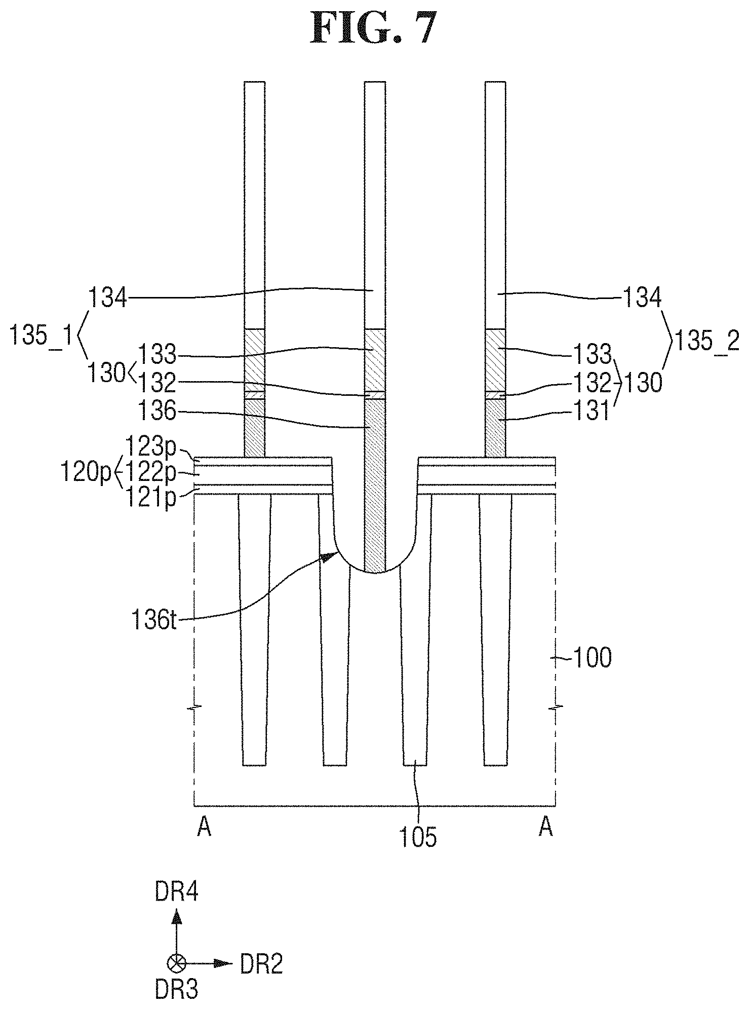 Patent US11778810 Figure 7 – Semiconductor device