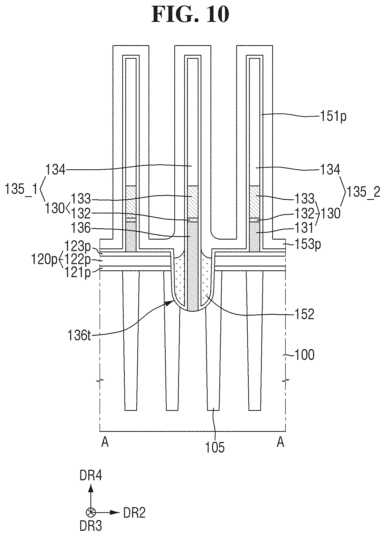Patent US11778810 Figure 10 – Semiconductor device