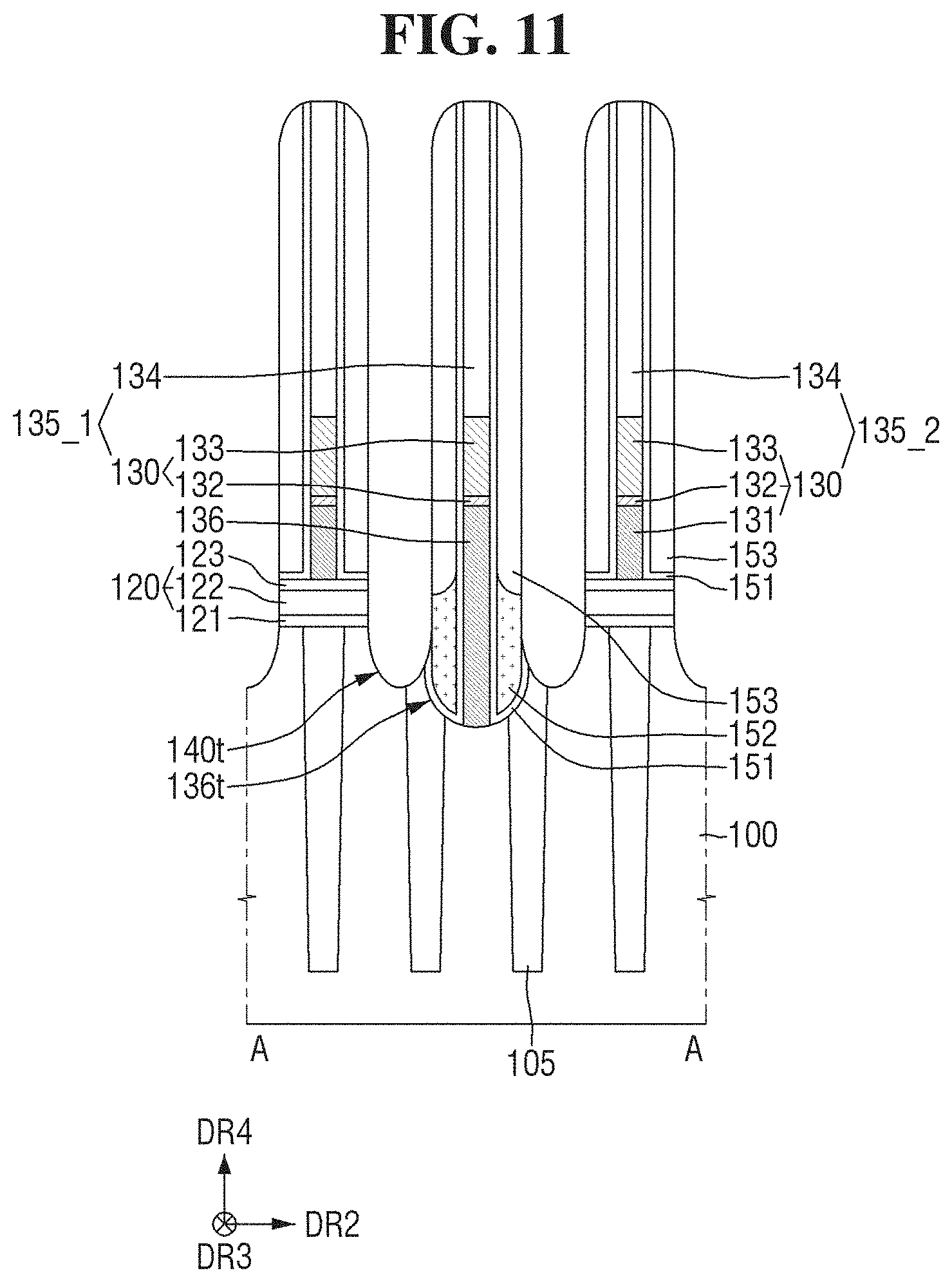 Patent US11778810 Figure 11 – Semiconductor device