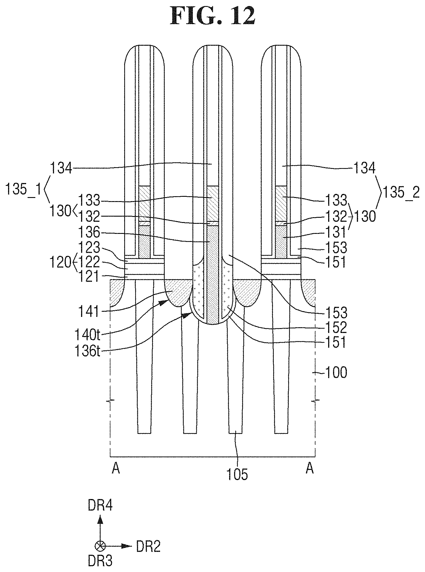 Patent US11778810 Figure 12 – Semiconductor device