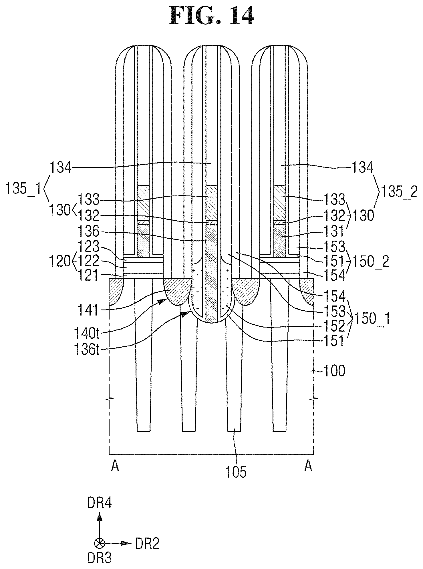 Patent US11778810 Figure 14 – Semiconductor device