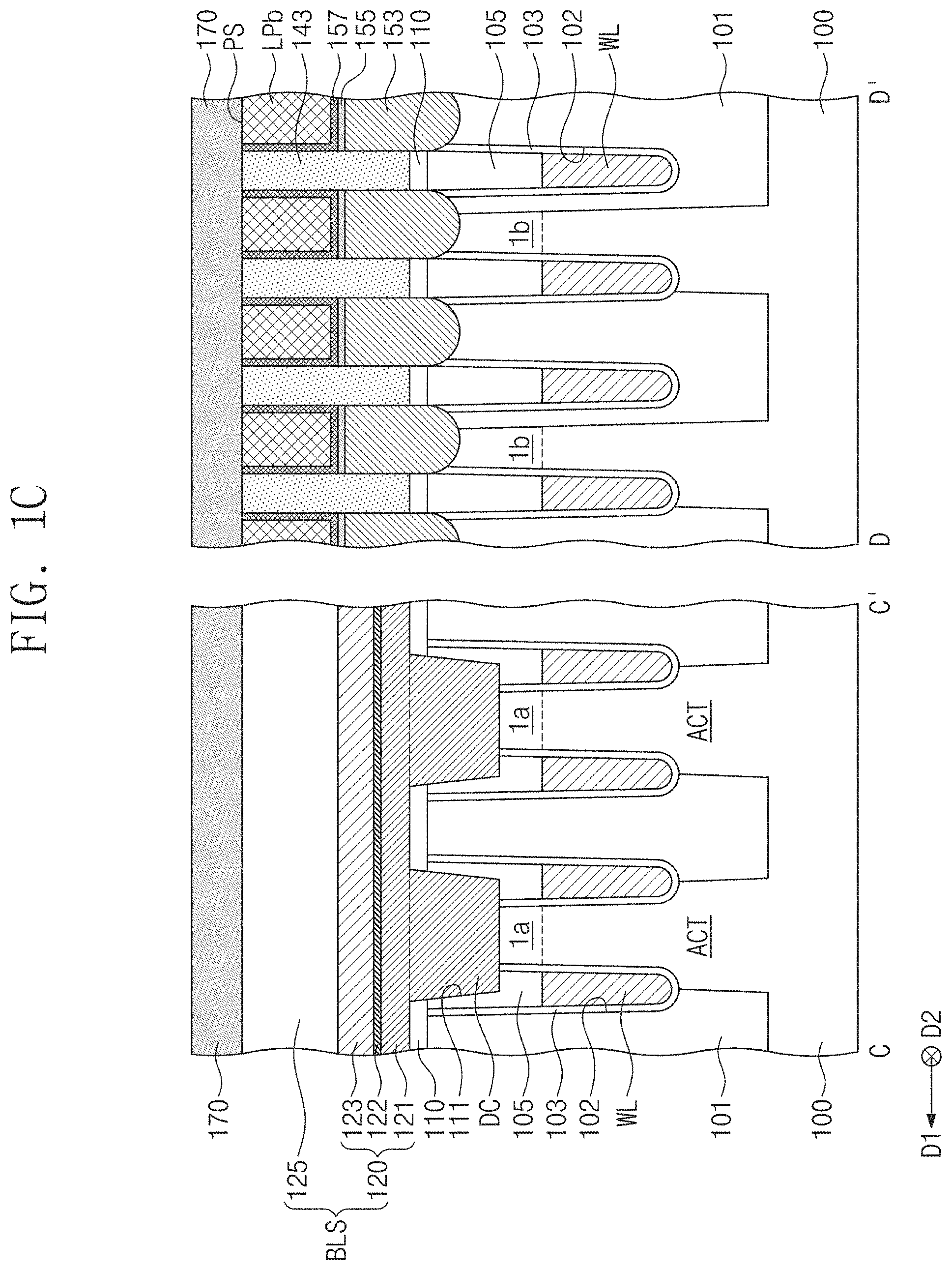 Patent US11778811 Figure 3 – Semiconductor memory device and method of fabricating the same