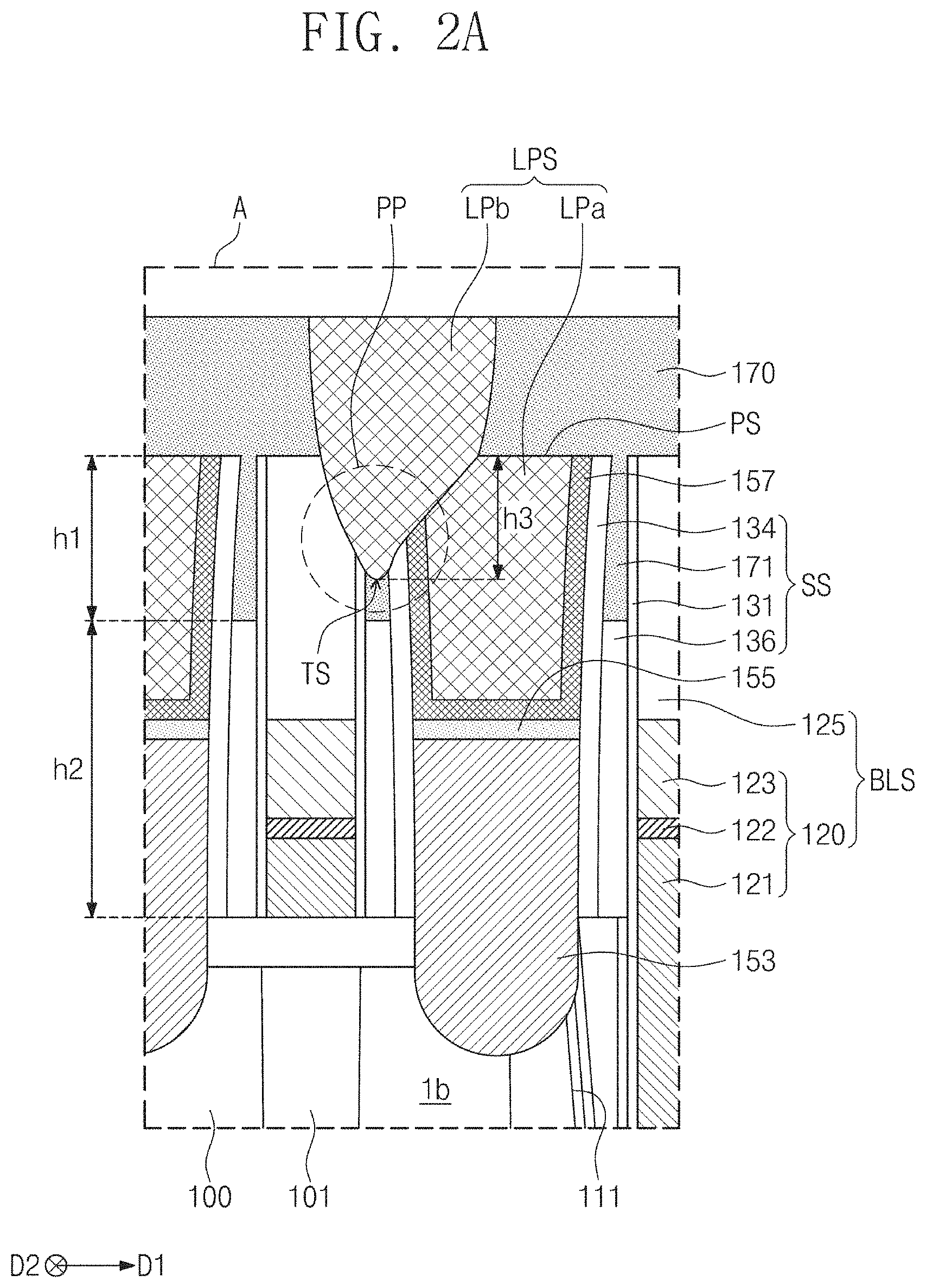 Patent US11778811 Figure 4 – Semiconductor memory device and method of fabricating the same