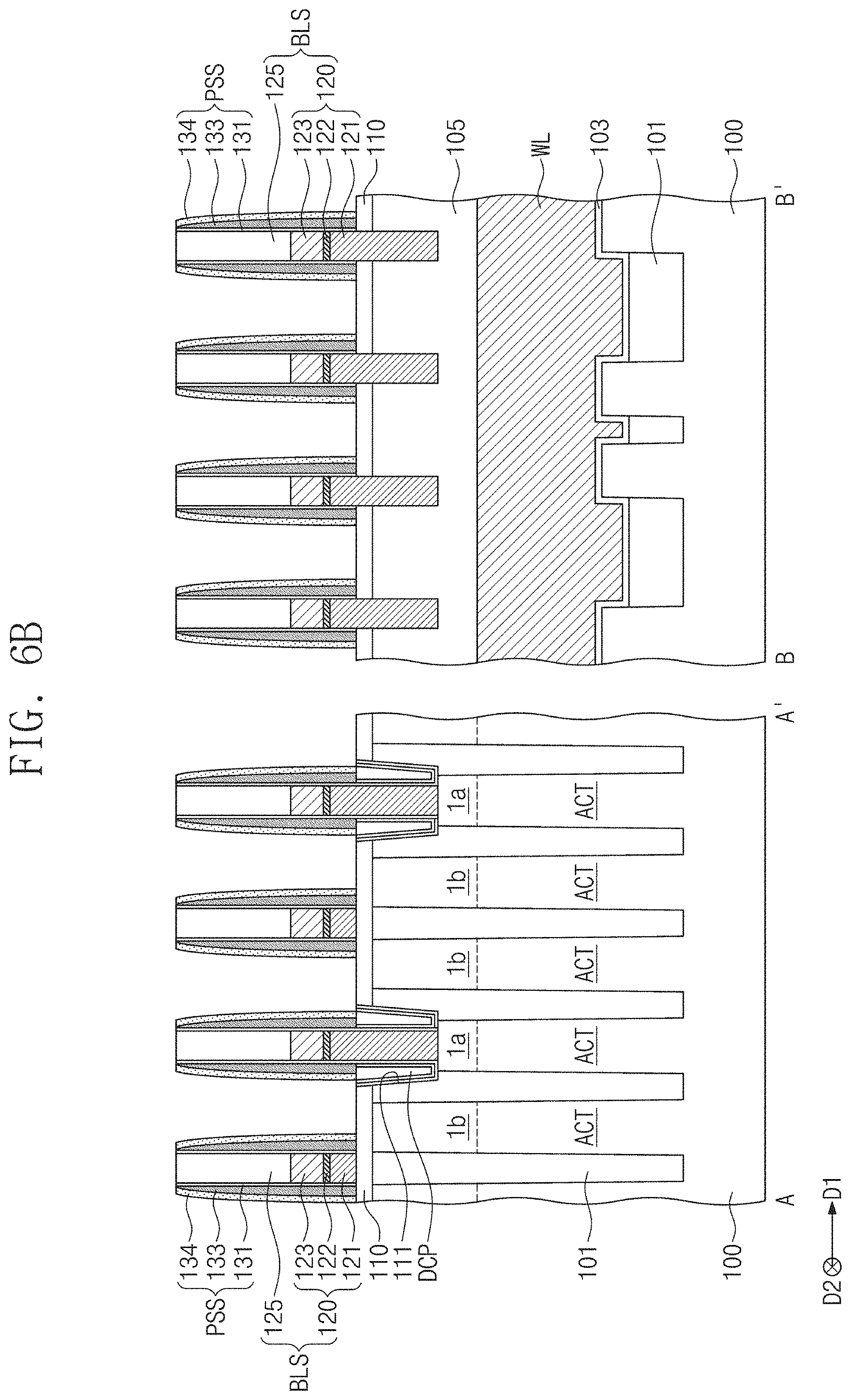 Patent US11778811 Figure 15 – Semiconductor memory device and method of fabricating the same
