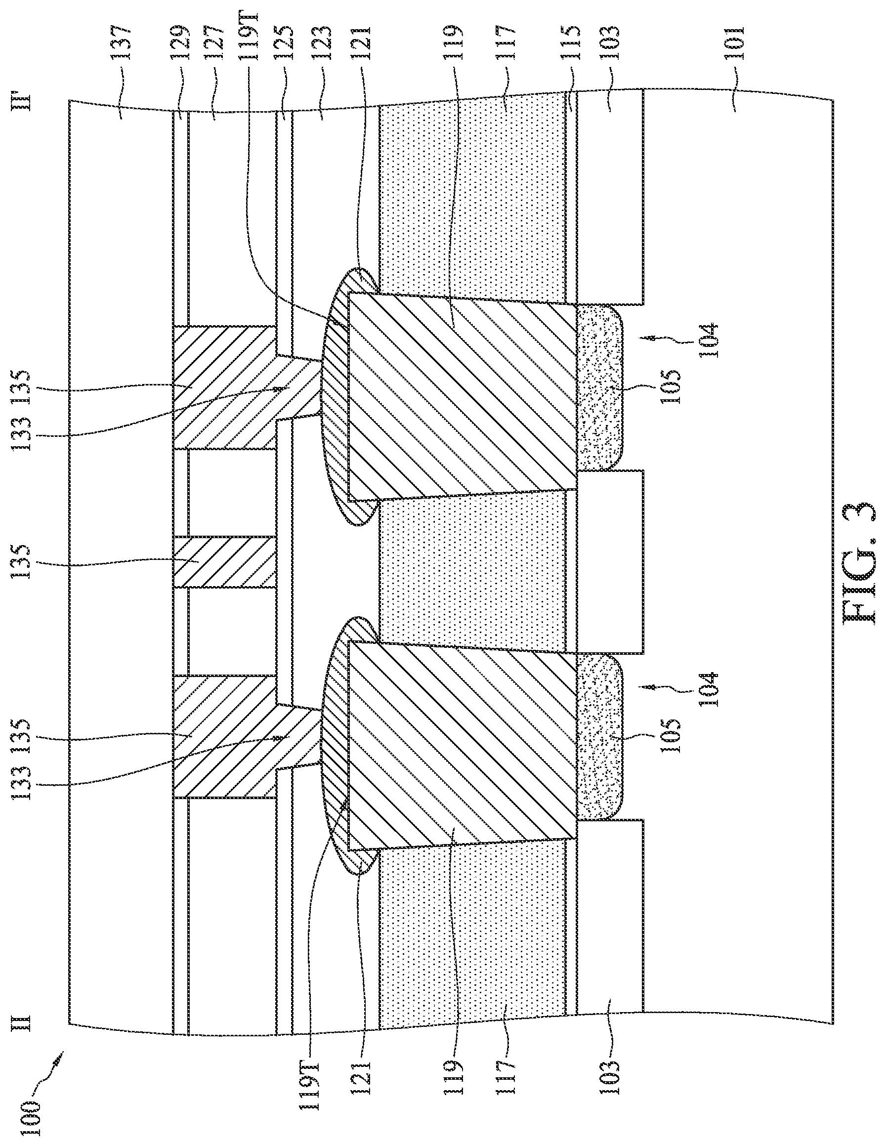 Patent US11778812 Figure 3 – Method for forming a semiconductor device with conductive cap layer over conductive plug