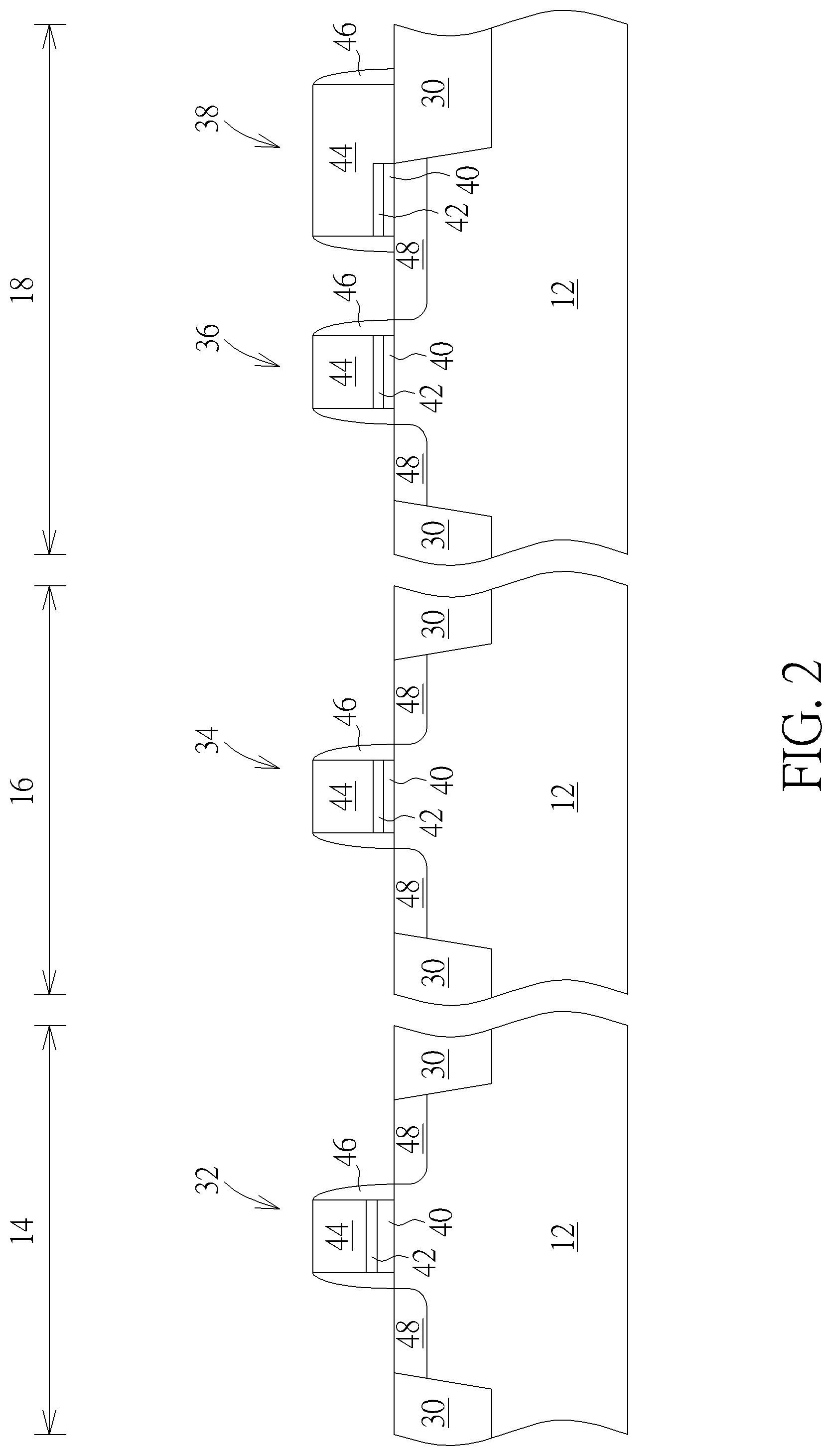 Patent US11778814 Figure 2 – One-time programmable memory device