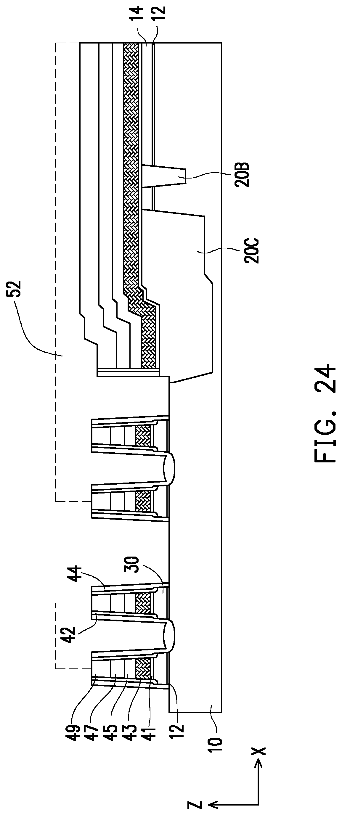 Patent US11778815 Figure 20 – Semiconductor device and manufacturing method thereof