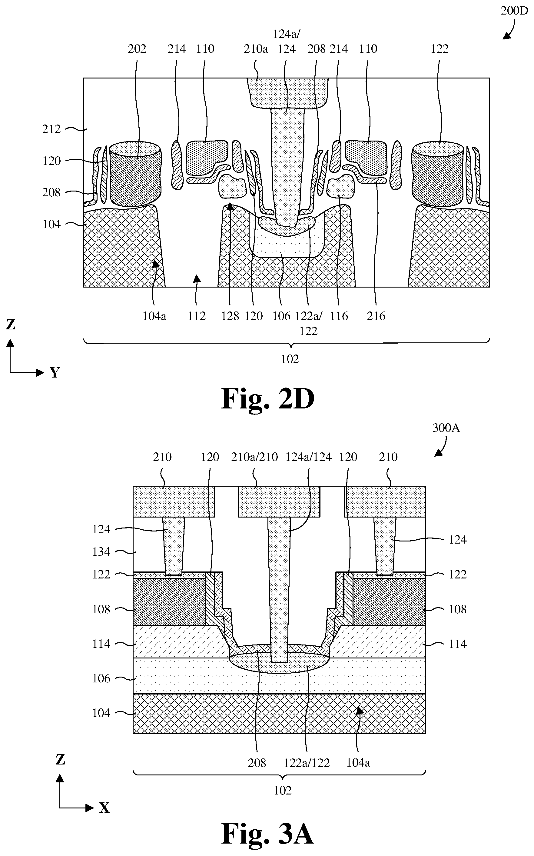 Patent US11778816 Figure 4 – Etch method for opening a source line in flash memory