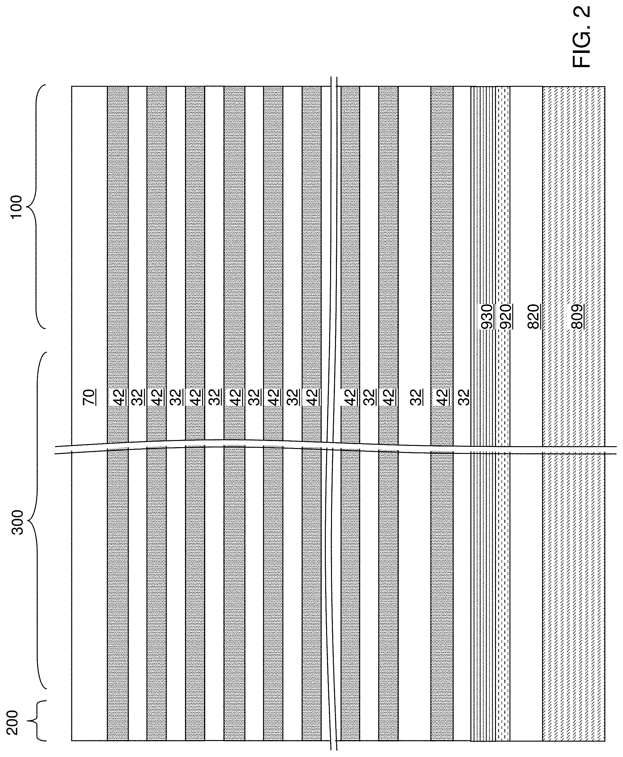 Patent US11778817 Figure 5 – Three-dimensional memory device including III-V compound semiconductor channel layer and method of making the same
