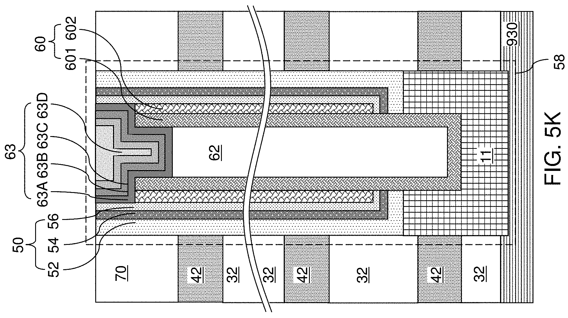 Patent US11778817 Figure 14 – Three-dimensional memory device including III-V compound semiconductor channel layer and method of making the same