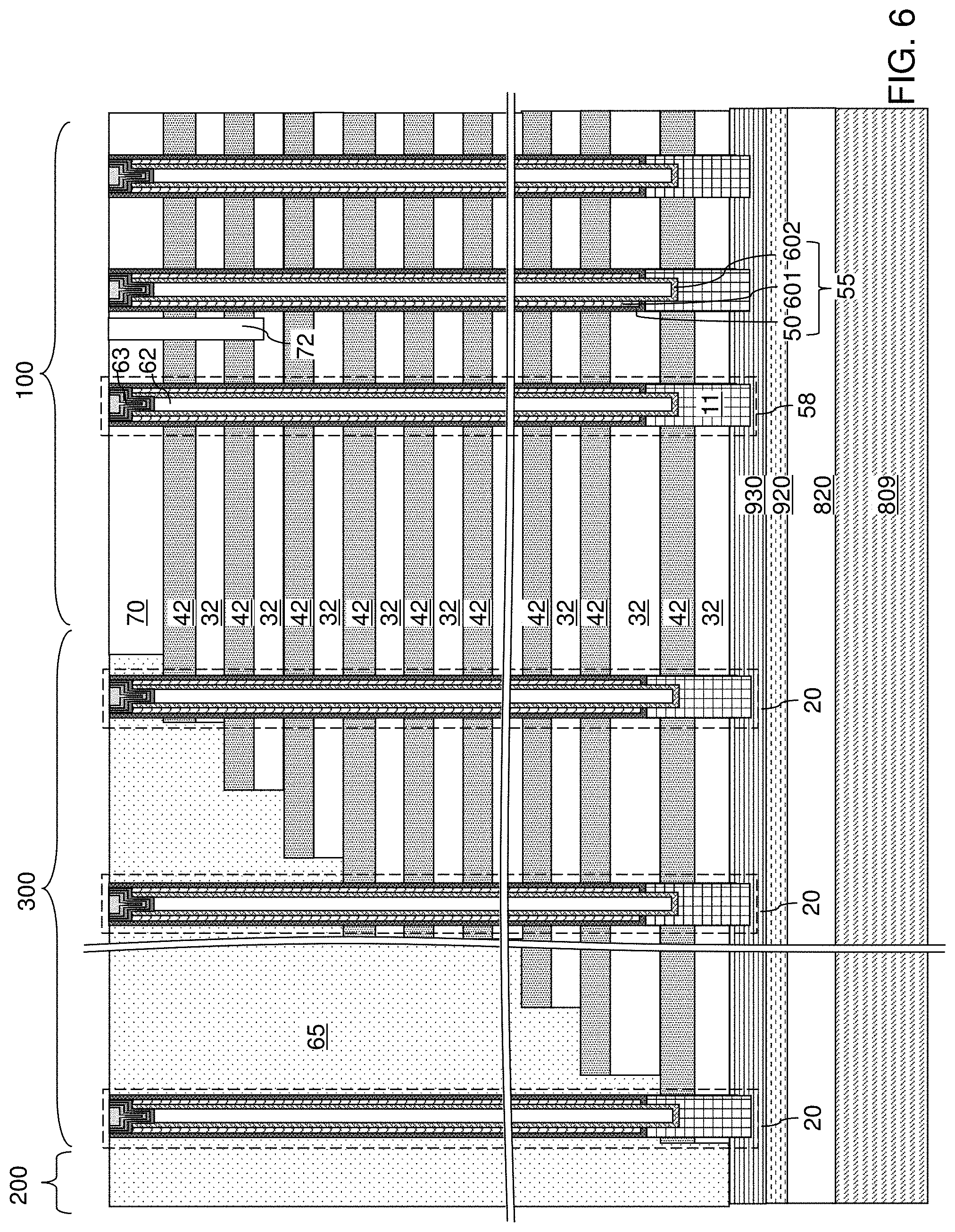 Patent US11778817 Figure 15 – Three-dimensional memory device including III-V compound semiconductor channel layer and method of making the same