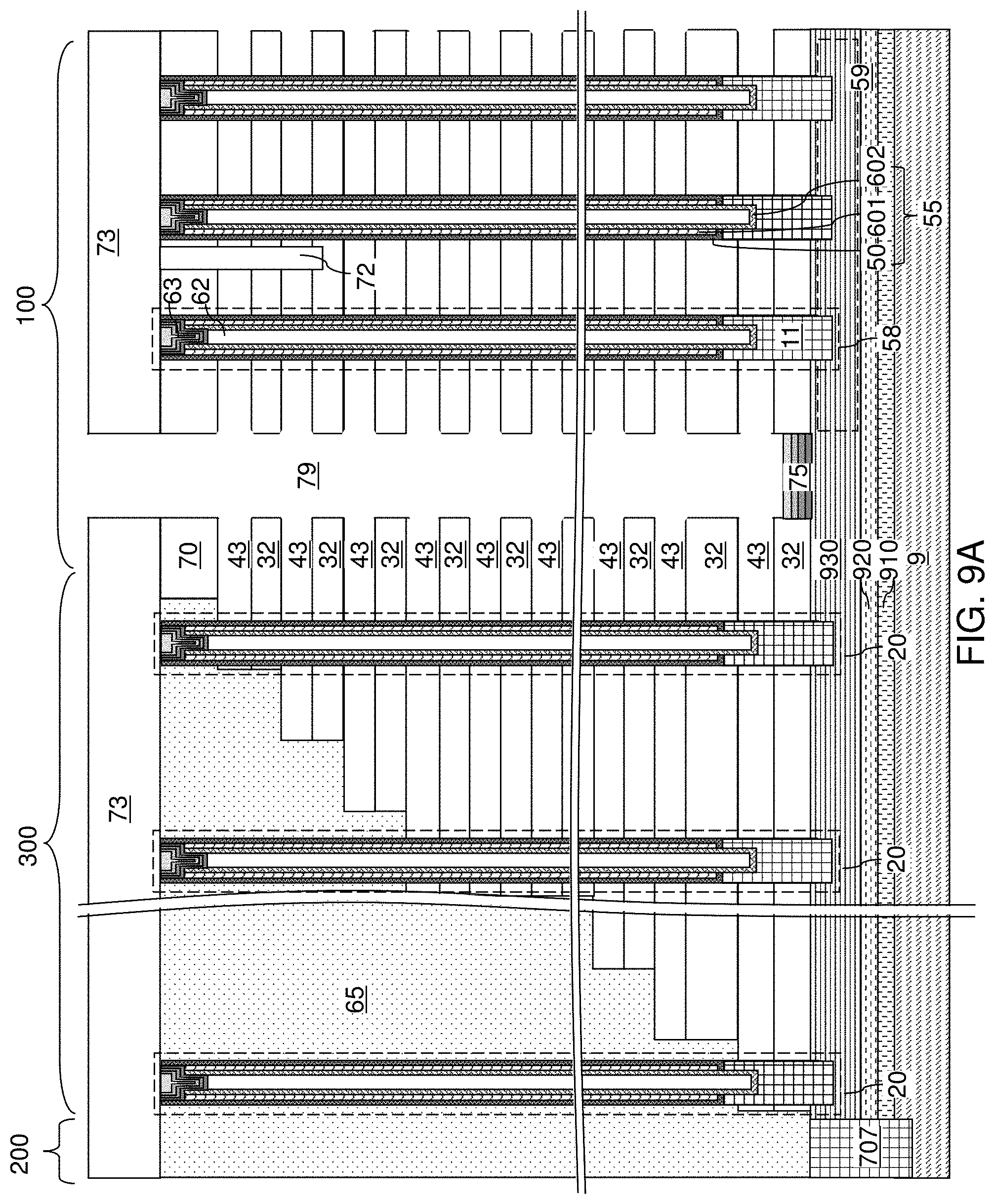Patent US11778817 Figure 20 – Three-dimensional memory device including III-V compound semiconductor channel layer and method of making the same