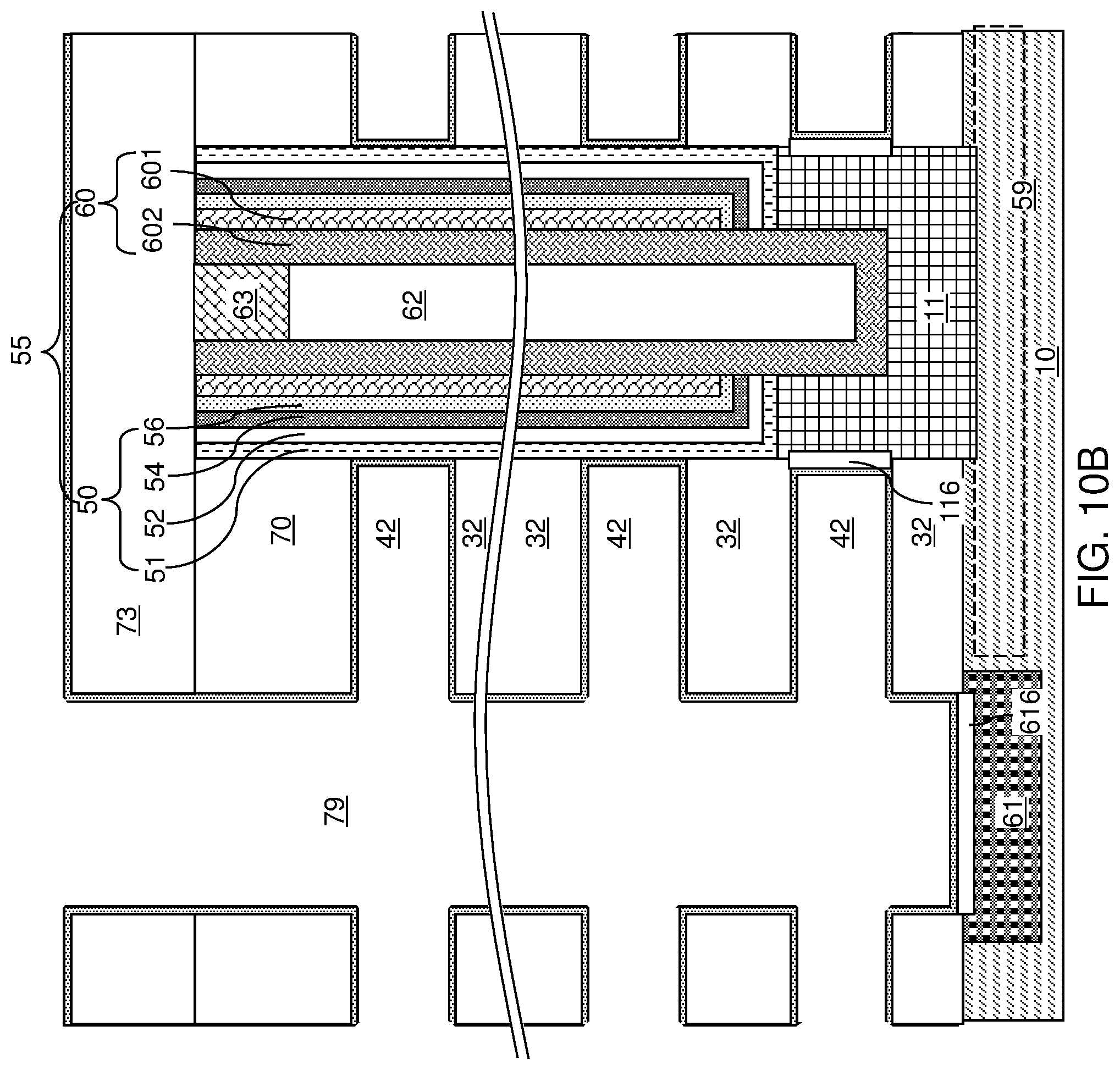 Patent US11778818 Figure 18 – Three-dimensional memory device with punch-through-resistant word lines and methods for forming the same