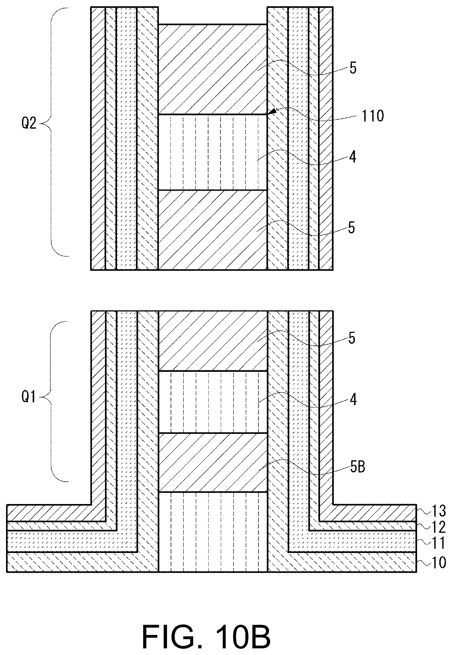 Patent US11778819 Figure 12 – NAND flash memory with reduced planar size