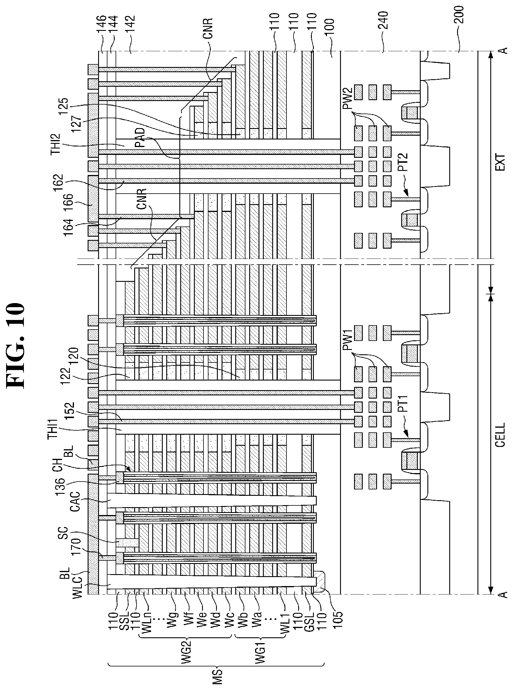 Patent US11778821 Figure 16 – Semiconductor memory devices and methods for fabricating the same