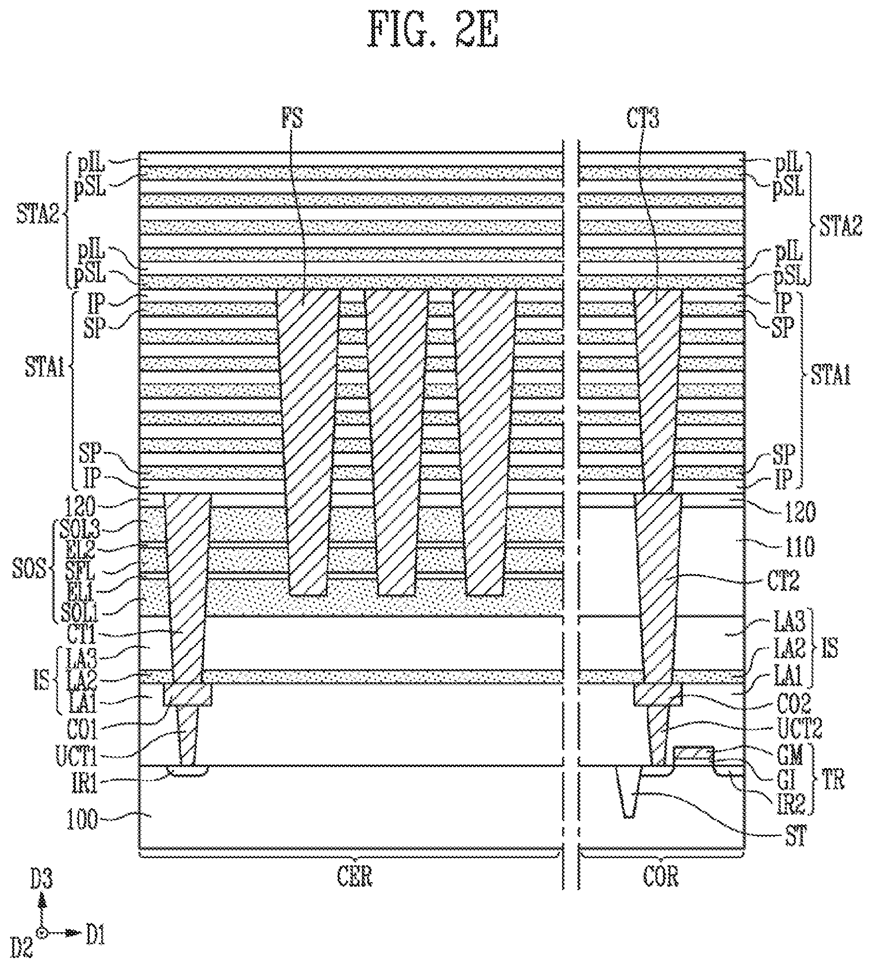 Patent US11778822 Figure 7 – Semiconductor device and manufacturing method of the semiconductor device