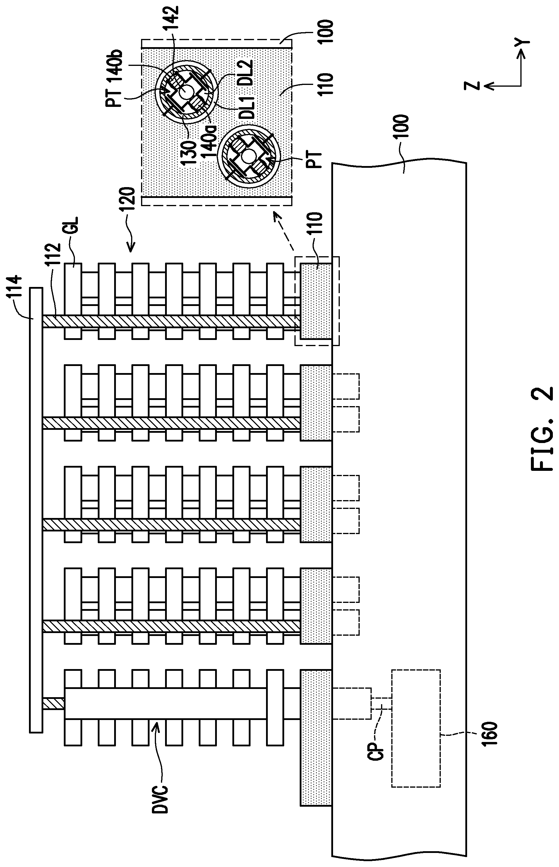 Patent US11778823 Figure 2 – Three-dimensional memory device and method for manufacturing the same