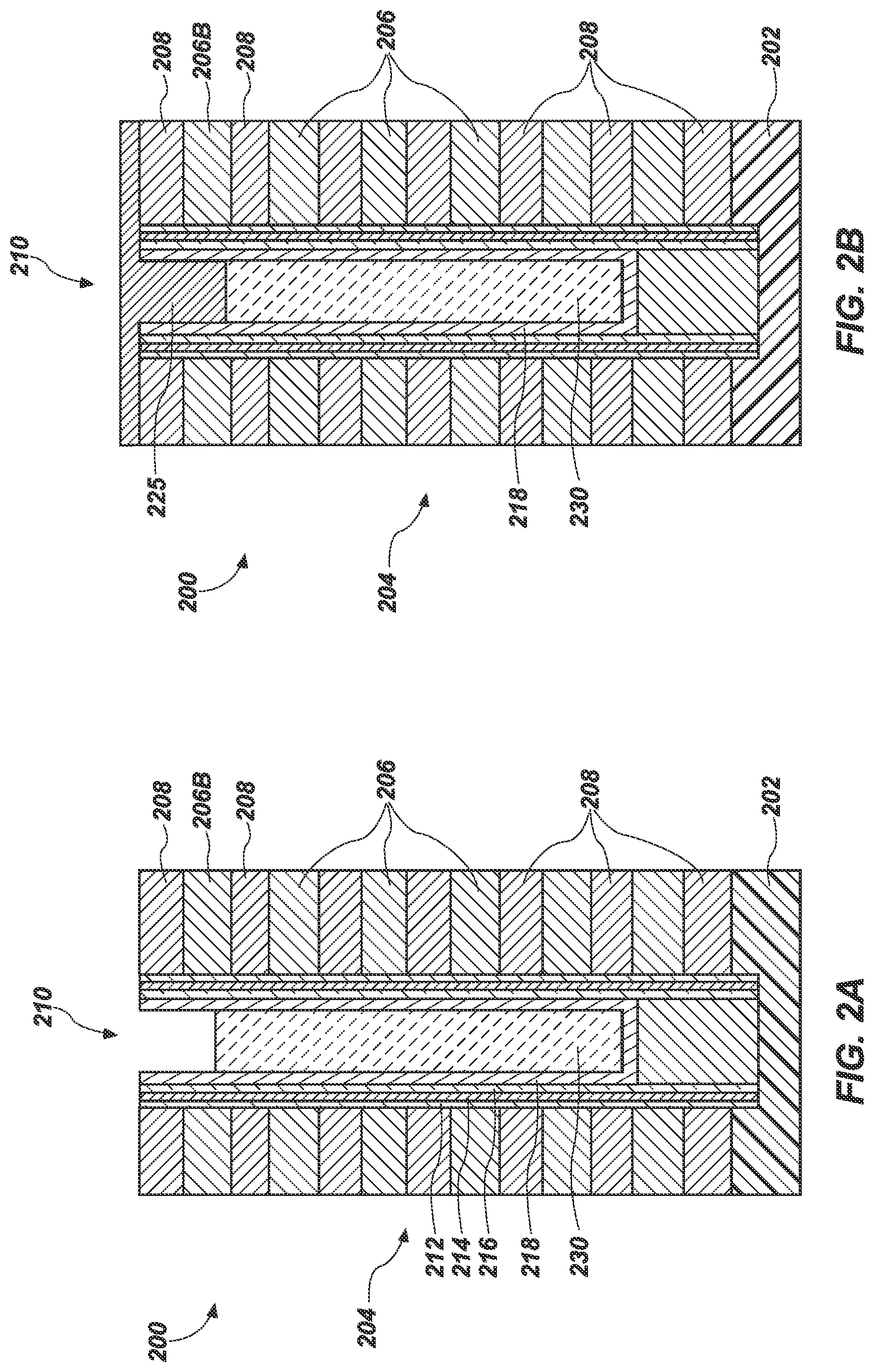 Patent US11778824 Figure 5 – Apparatuses including band offset materials, and related systems