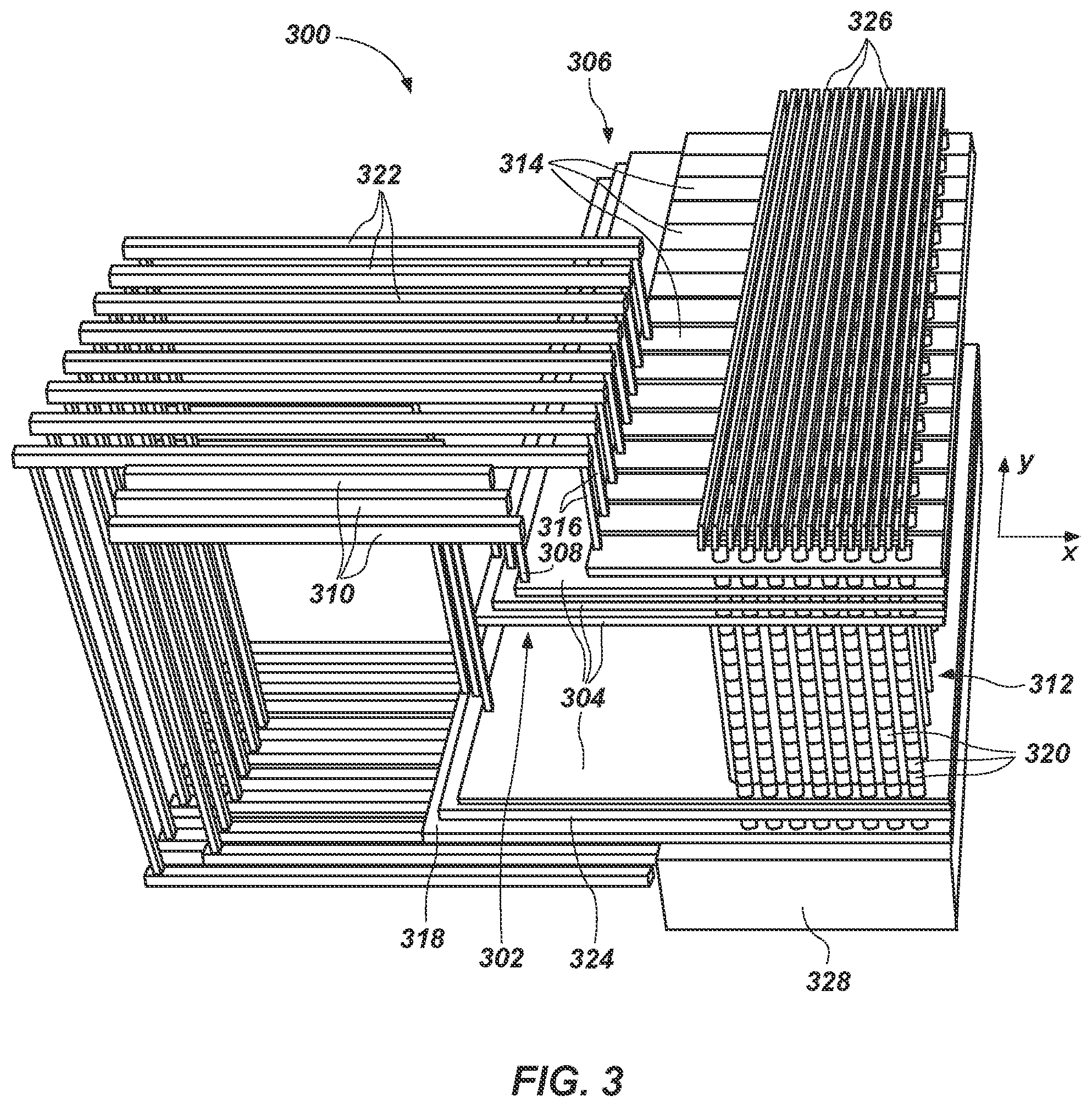 Patent US11778824 Figure 8 – Apparatuses including band offset materials, and related systems