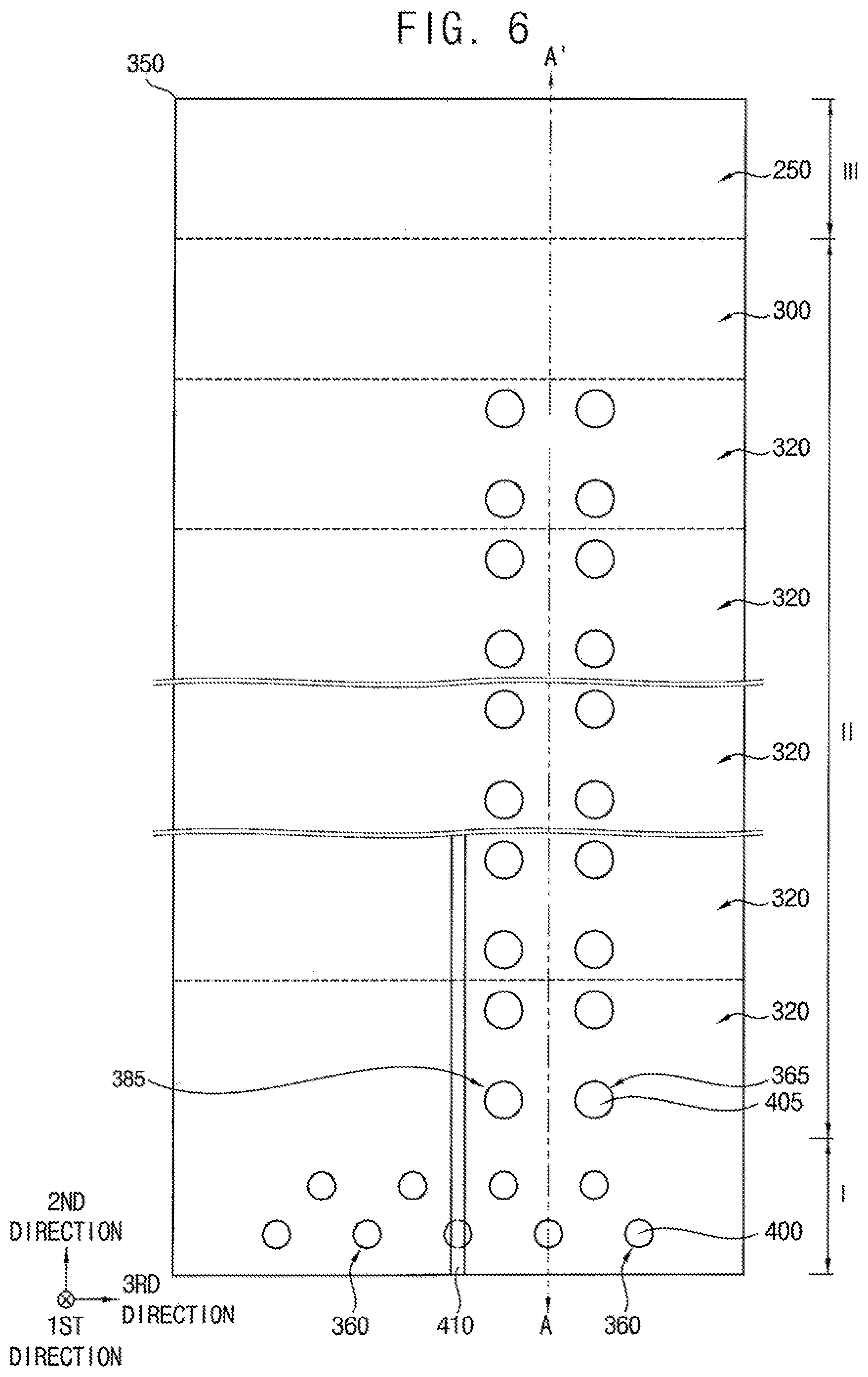 Patent US11778826 Figure 6 – Vertical memory devices