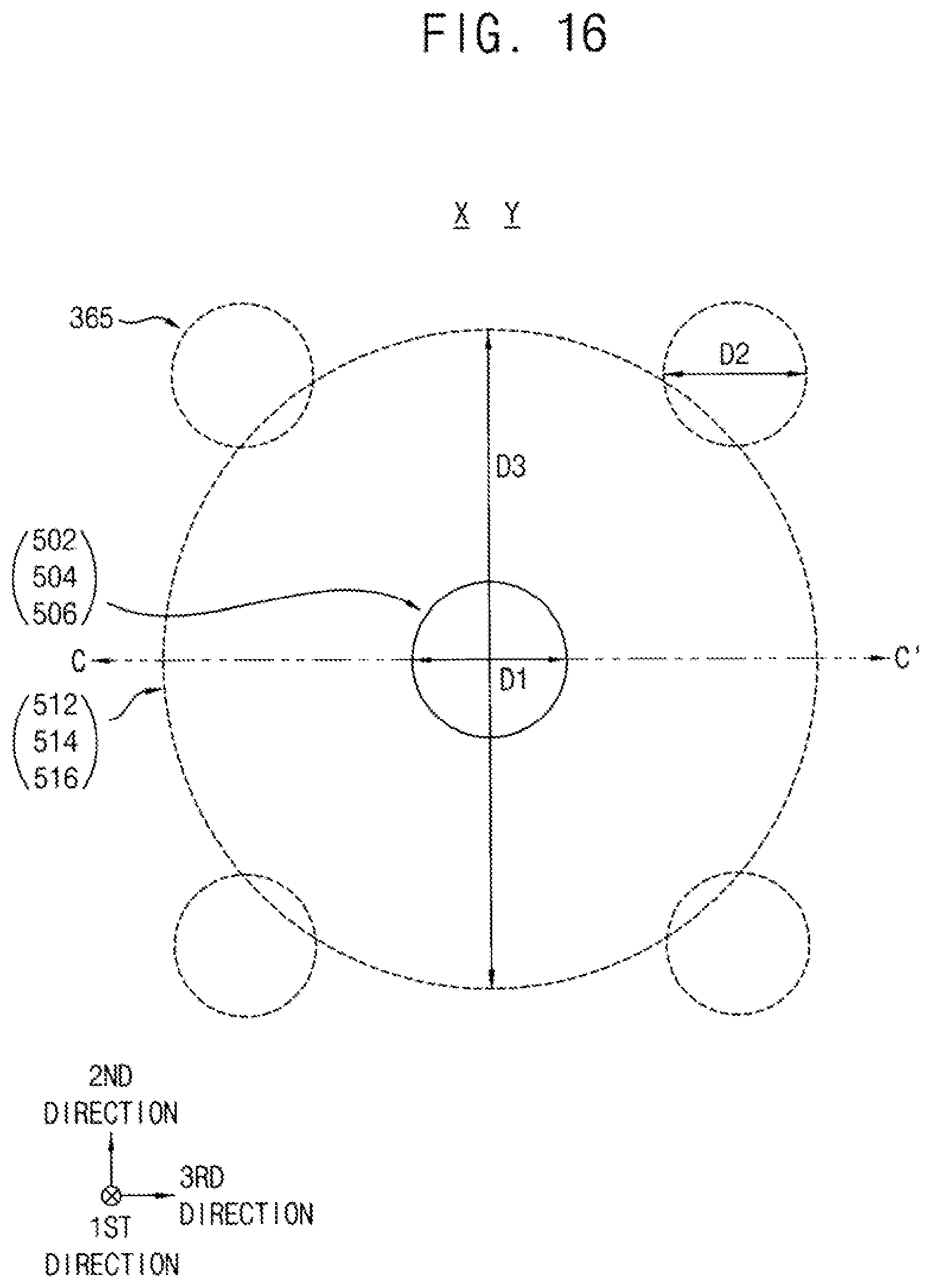 Patent US11778826 Figure 16 – Vertical memory devices