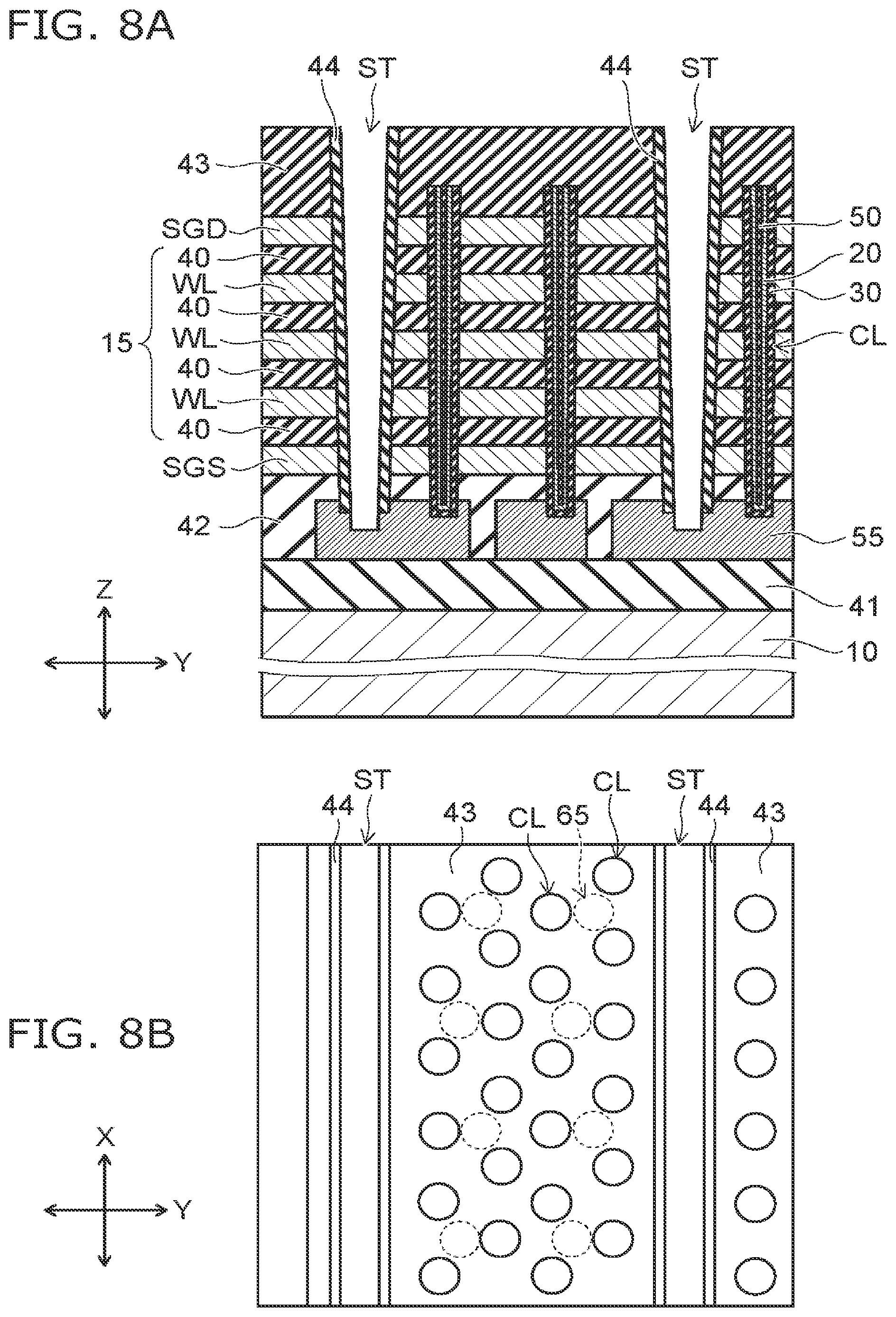 Patent US11778828 Figure 8 – Three-dimensional semiconductor memory device