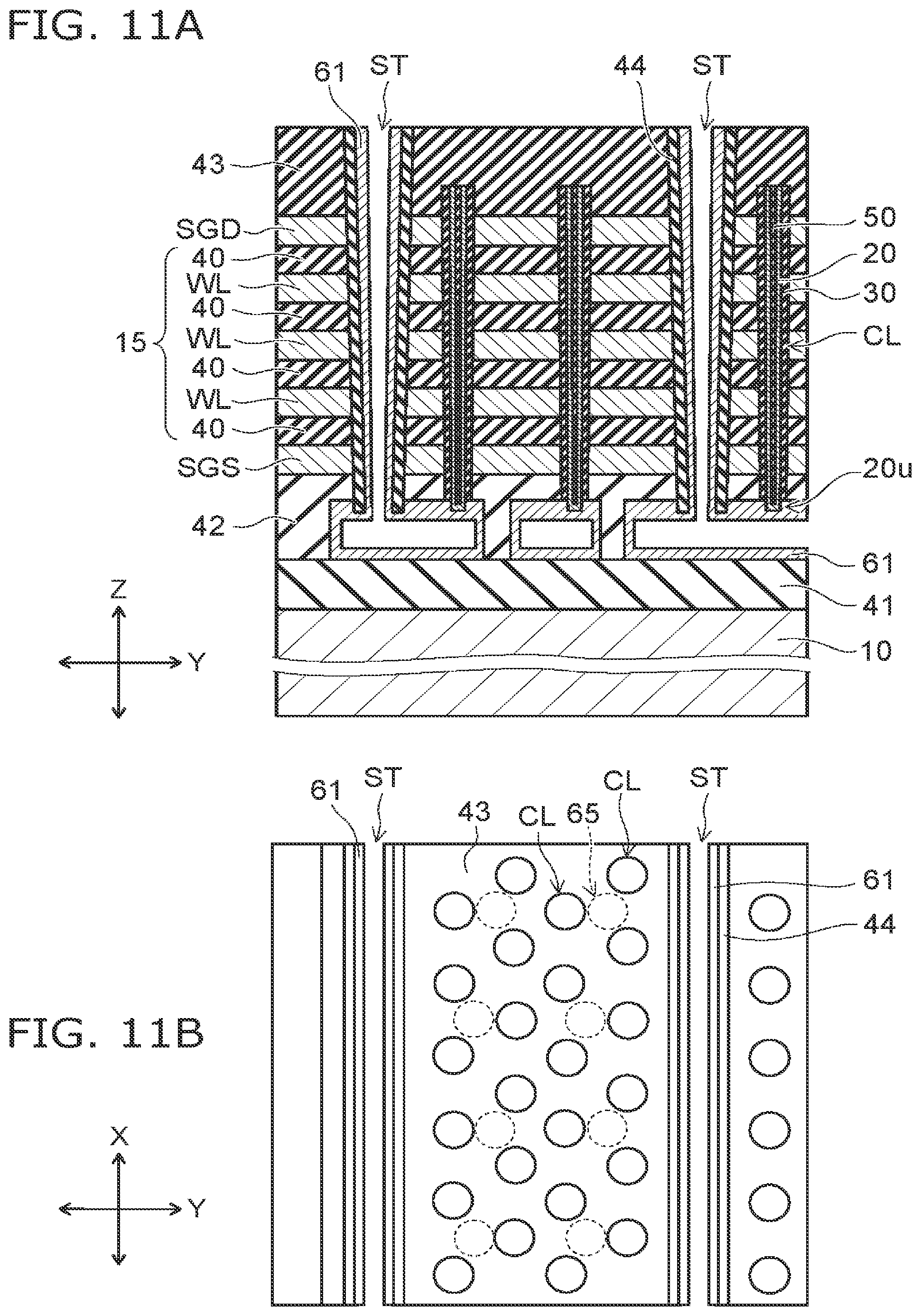 Patent US11778828 Figure 11 – Three-dimensional semiconductor memory device